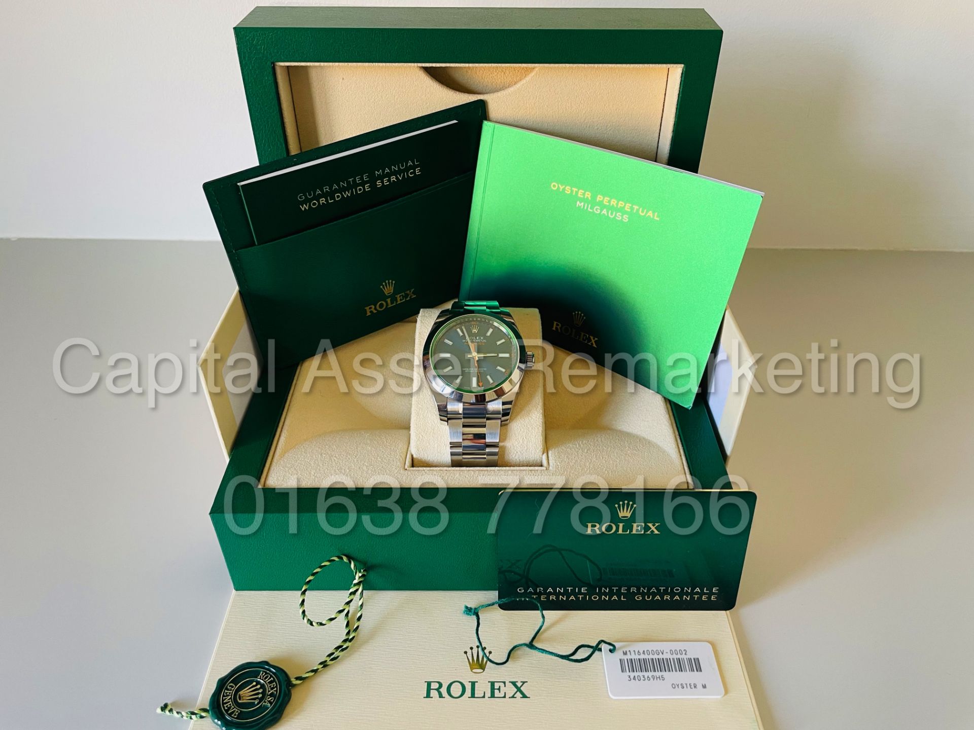 (On Sale) ROLEX MILGAUSS 40MM *OYSTER STEEL* (2021 - BRAND NEW / UNWORN) *GREAT INVESTMENT* (NO VAT) - Image 6 of 13