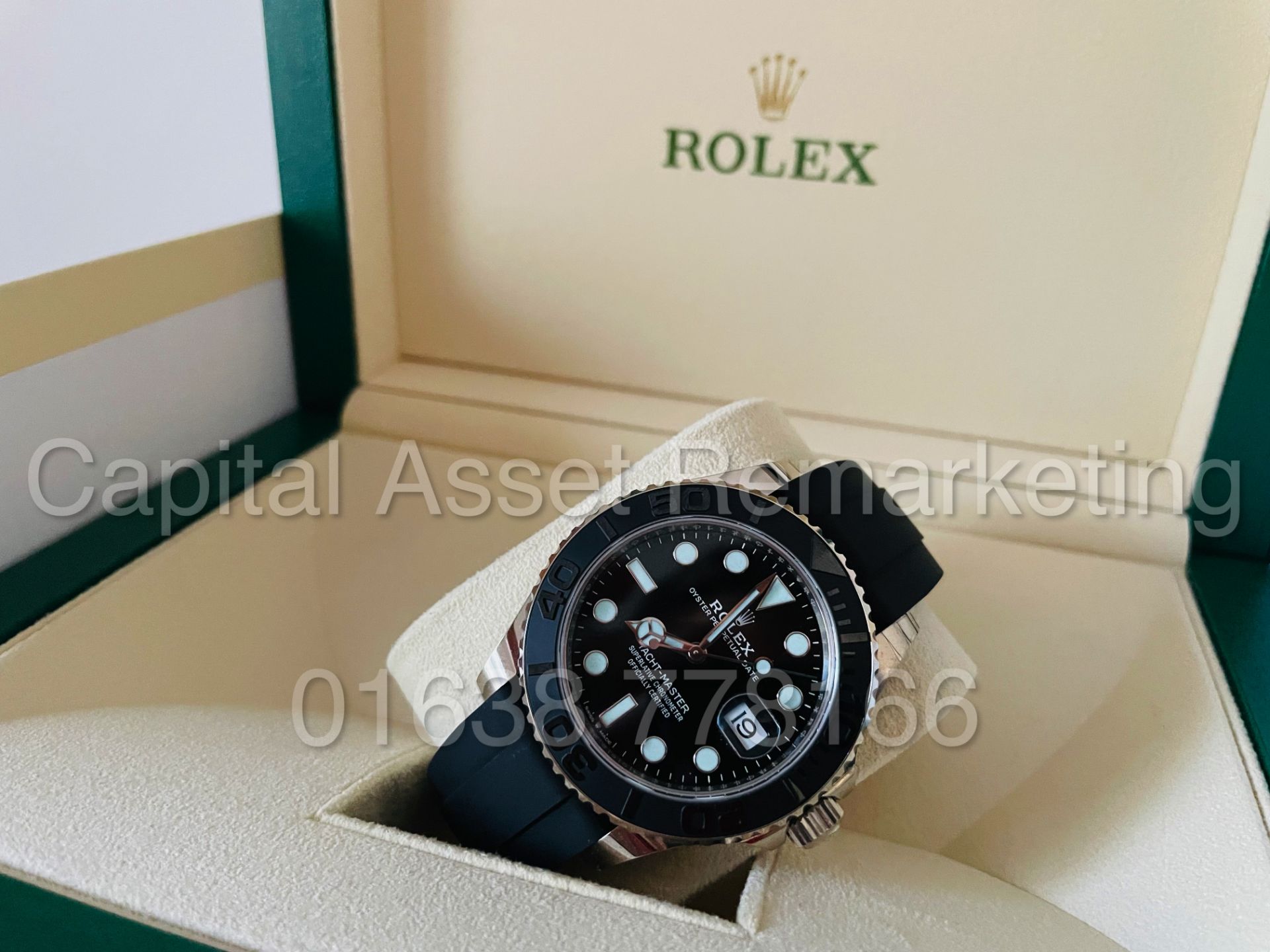 (On Sale) ROLEX YACHT-MASTER 42MM *18CT WHITE GOLD* OYSTERFLEX (2021 - BRAND NEW) *GENUINE ROLEX* - Image 7 of 13