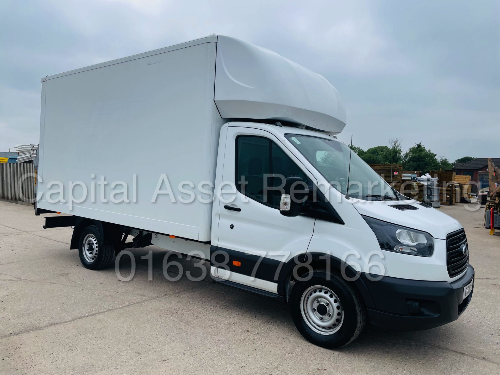 (On Sale) FORD TRANSIT T350 *LWB -LUTON / BOX VAN* (2018 - EURO 6) '2.0 TDCI - 6 SPEED' *TAIL-LIFT*