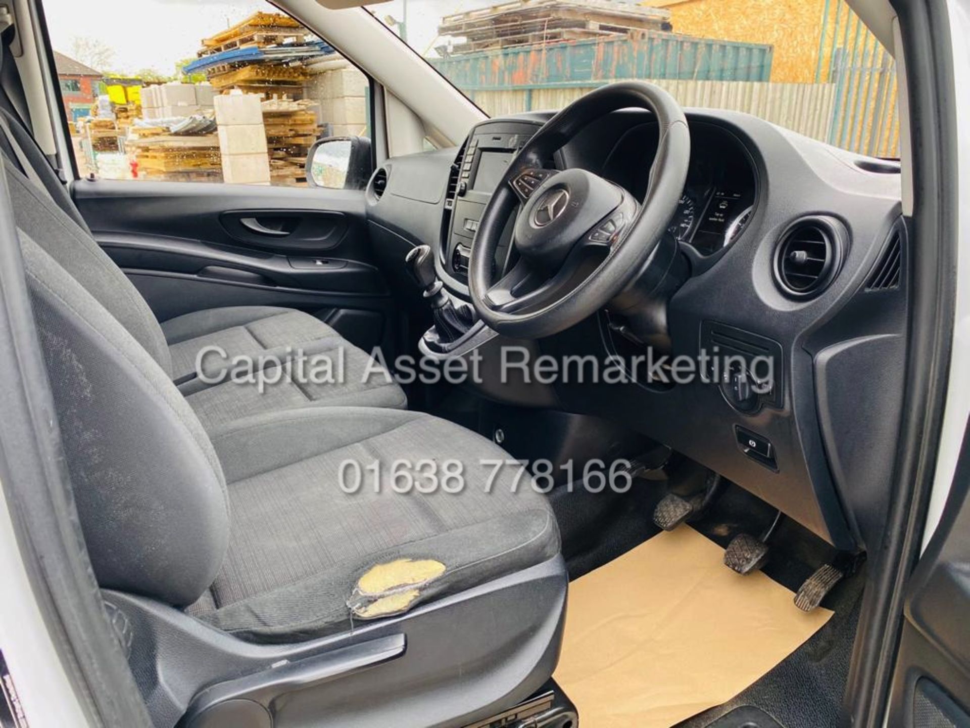 MERCEDES VITO CDI LWB (2018 MODEL) 1 OWNER *EURO 6* CRUISE - ELEC PACK - TWIN SIDE DOORS - Image 13 of 21