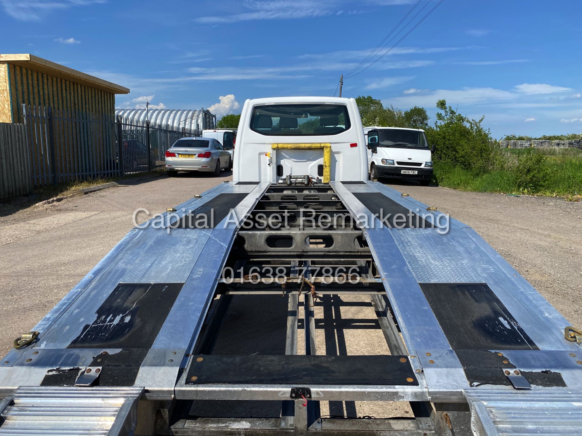 VOLKSWAGEN TRANSPORTER 2.0TDI "RECOVERY / CAR TRANSPORTER" (18 REG) 1 OWNER *AC* 16FT 6" ALLOY BODY - Image 10 of 23