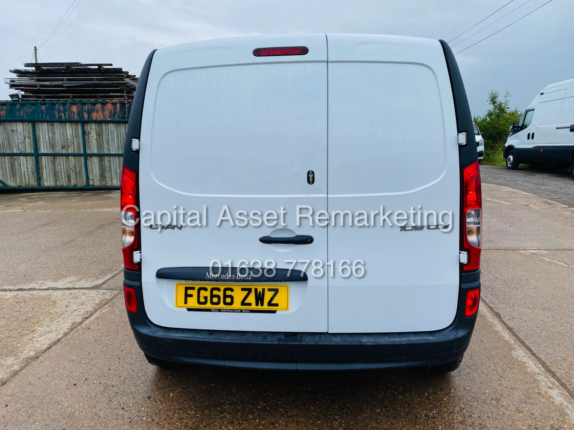 MERCEDES CITAN 109CDI LWB "BLUEEFFICIENCY" (2017 MODEL) SIDE DOOR - ELEC PACK *EURO 6* FSH PRESENT - Image 10 of 21