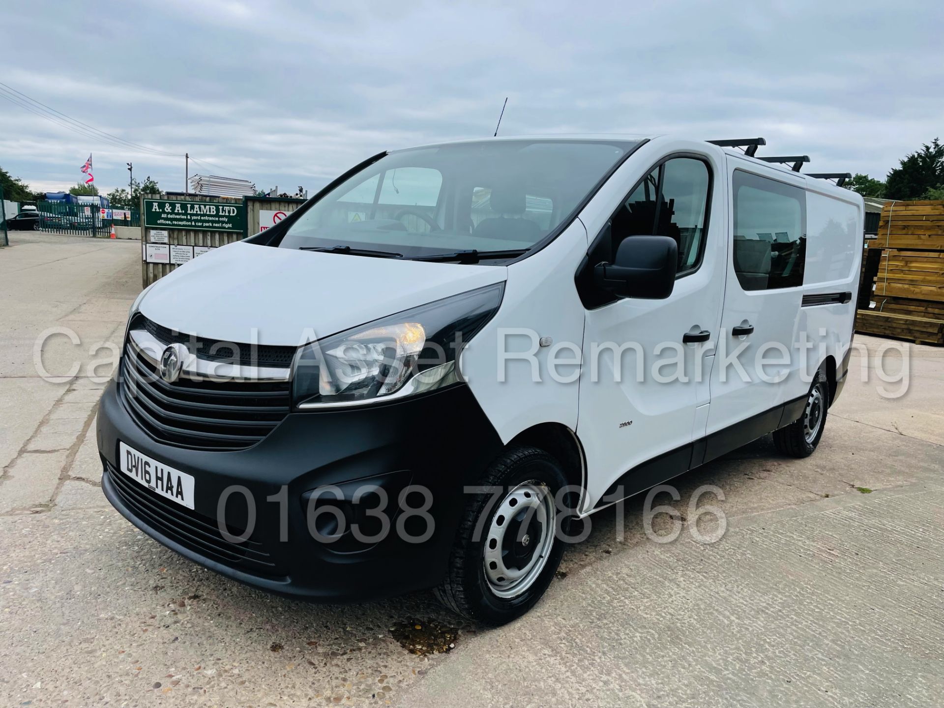 VAUXHALL VIVARO 2900 *LWB - 6 SEATER CREW VAN* (2016 - NEW MODEL) '1.6 CDTI - 115 BHP - 6 SPEED' - Image 5 of 45