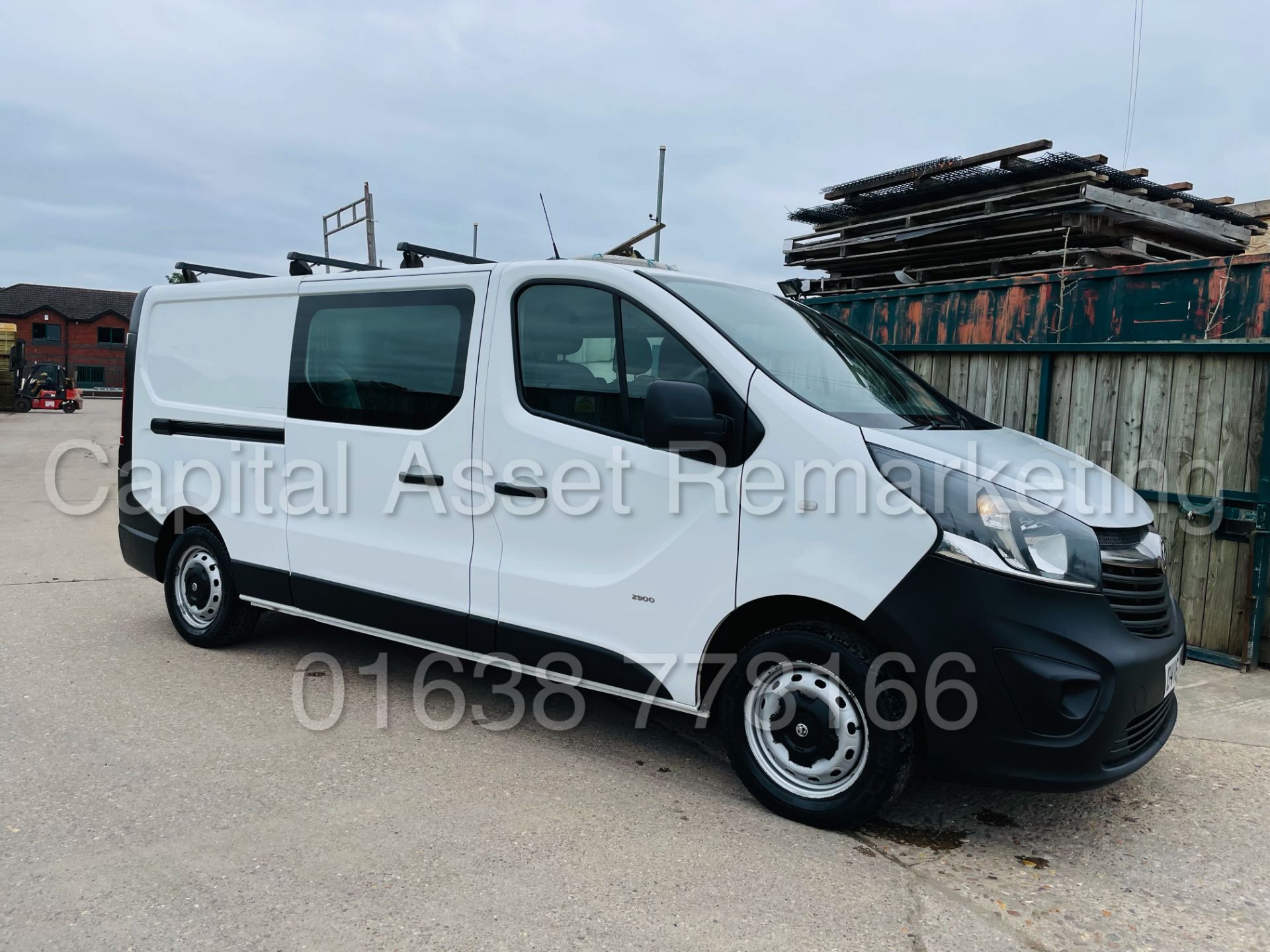 VAUXHALL VIVARO 2900 *LWB - 6 SEATER CREW VAN* (2016 - NEW MODEL) '1.6 CDTI - 115 BHP - 6 SPEED'