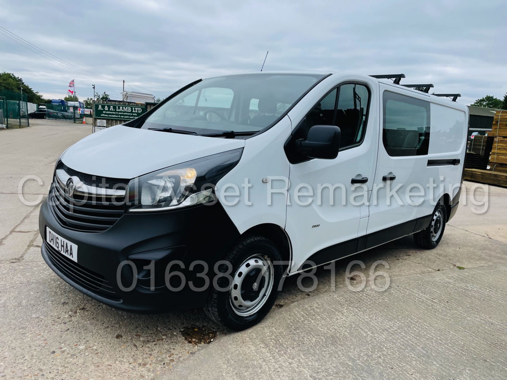 VAUXHALL VIVARO 2900 *LWB - 6 SEATER CREW VAN* (2016 - NEW MODEL) '1.6 CDTI - 115 BHP - 6 SPEED' - Image 6 of 45