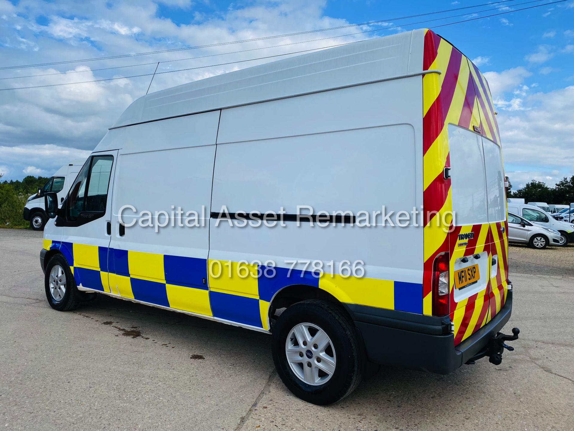 (ON SALE) FORD TRANSIT T350L (11 REG) LWB / HI TOP - FITTED CLEANING SYSTEM -HOT/COLD WATER CONTROLS - Image 8 of 21