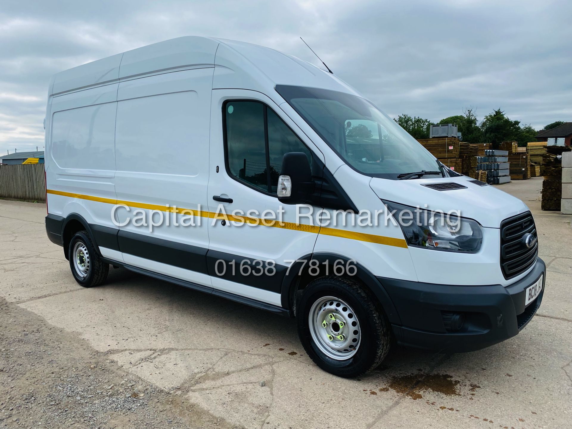 FORD TRANSIT 2.0TDCI 350 L3 LWB (18 REG) 1 OWNER FSH - LOW MILEAGE *EURO 6 / AD-BLUE* - Image 2 of 19