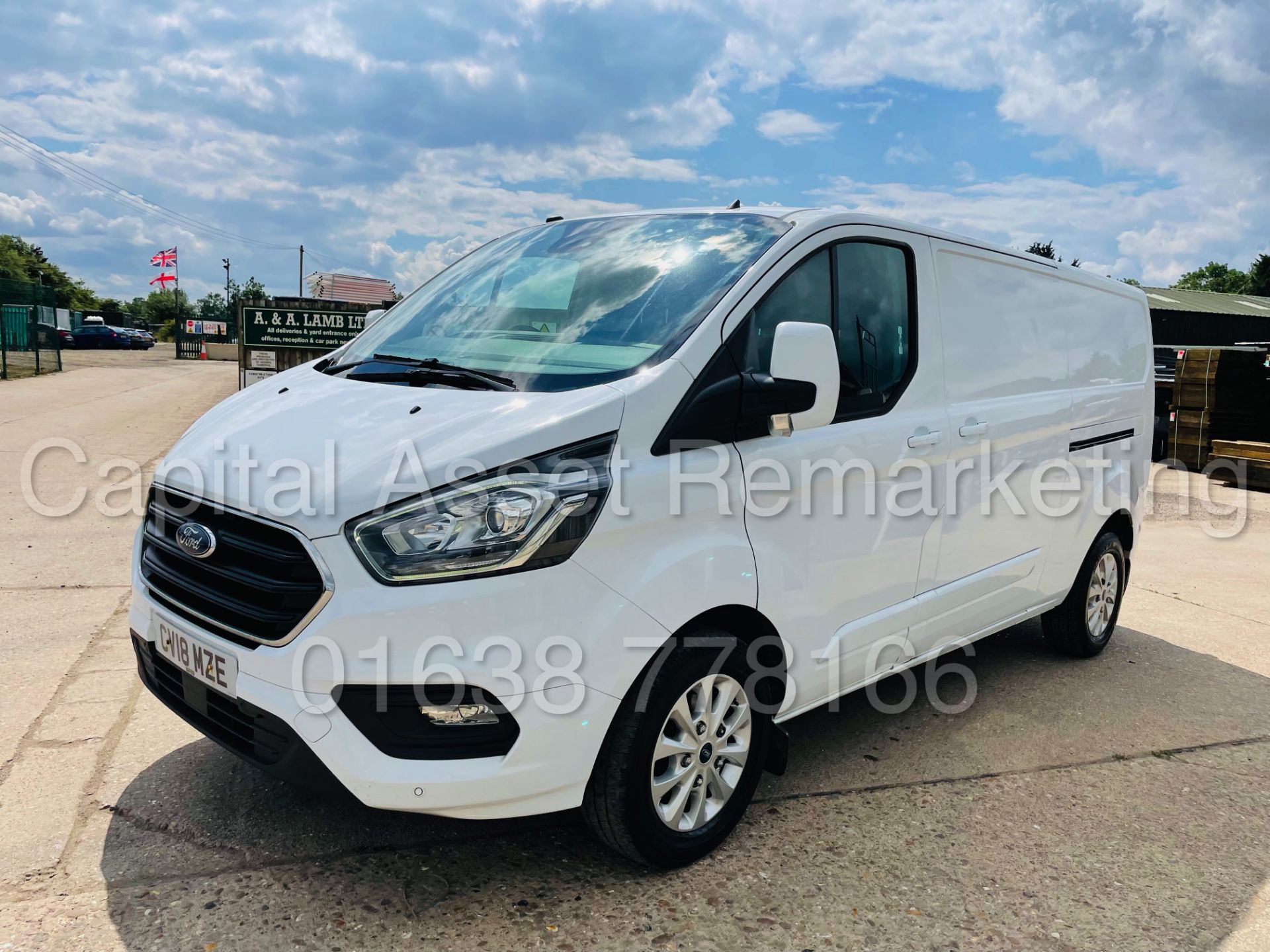 FORD TRANSIT CUSTOM *LIMITED EDITION* PANEL VAN (2018 - NEW MODEL) '2.0 TDCI - EURO 6 - 6 SPEED' - Image 2 of 46