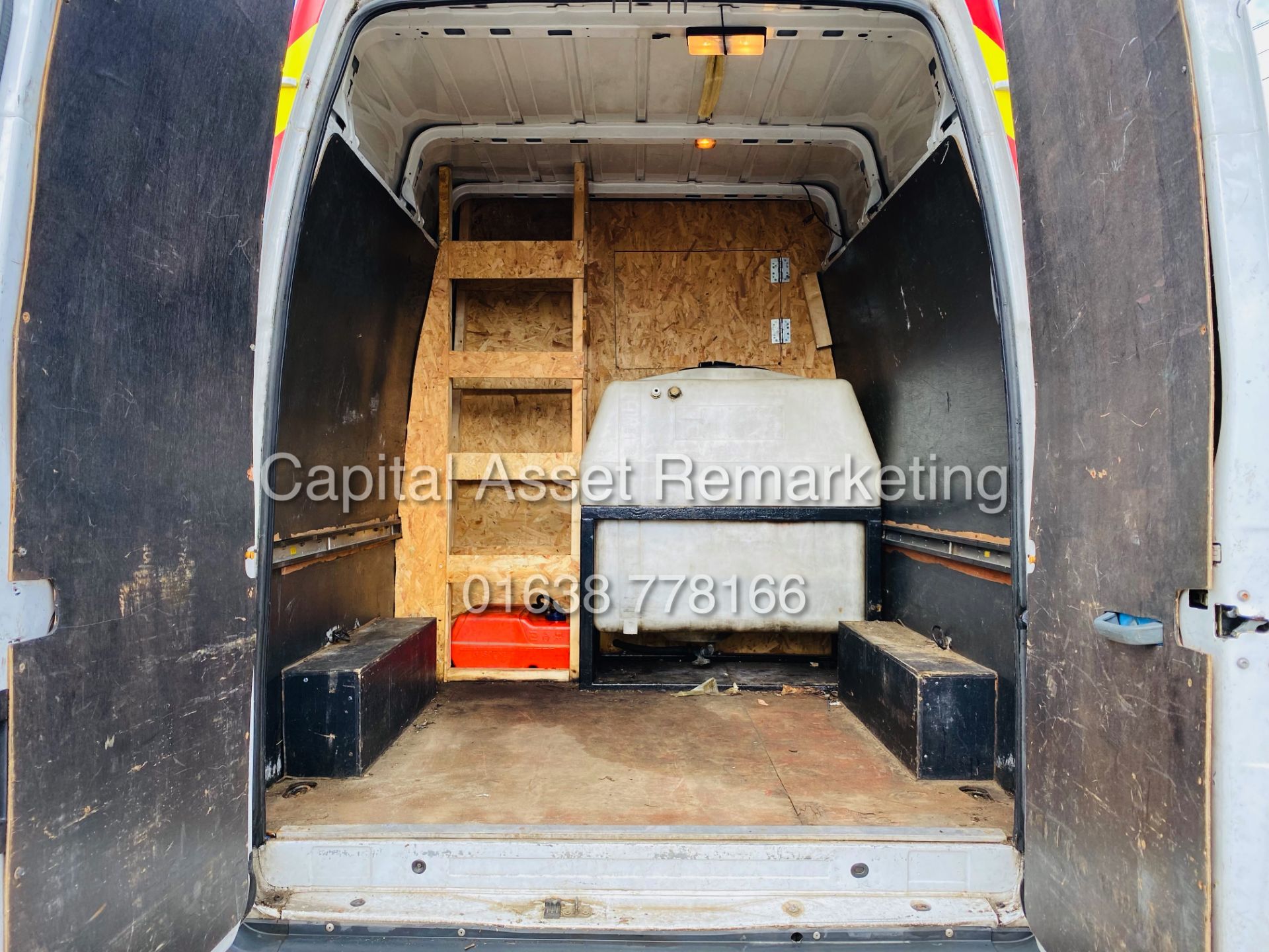 (ON SALE) FORD TRANSIT T350L (11 REG) LWB / HI TOP - FITTED CLEANING SYSTEM -HOT/COLD WATER CONTROLS - Image 17 of 21