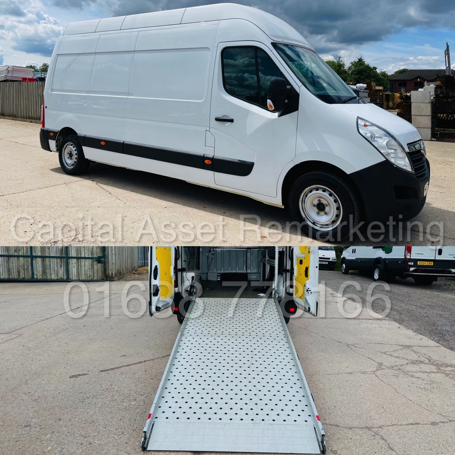 VAUXHALL MOVANO *LWB - EXTRA HI-ROOF* (2017 - EURO 6) '2.3 CDTI - 135 BHP - 6 SPEED' *TAIL-LIFT*