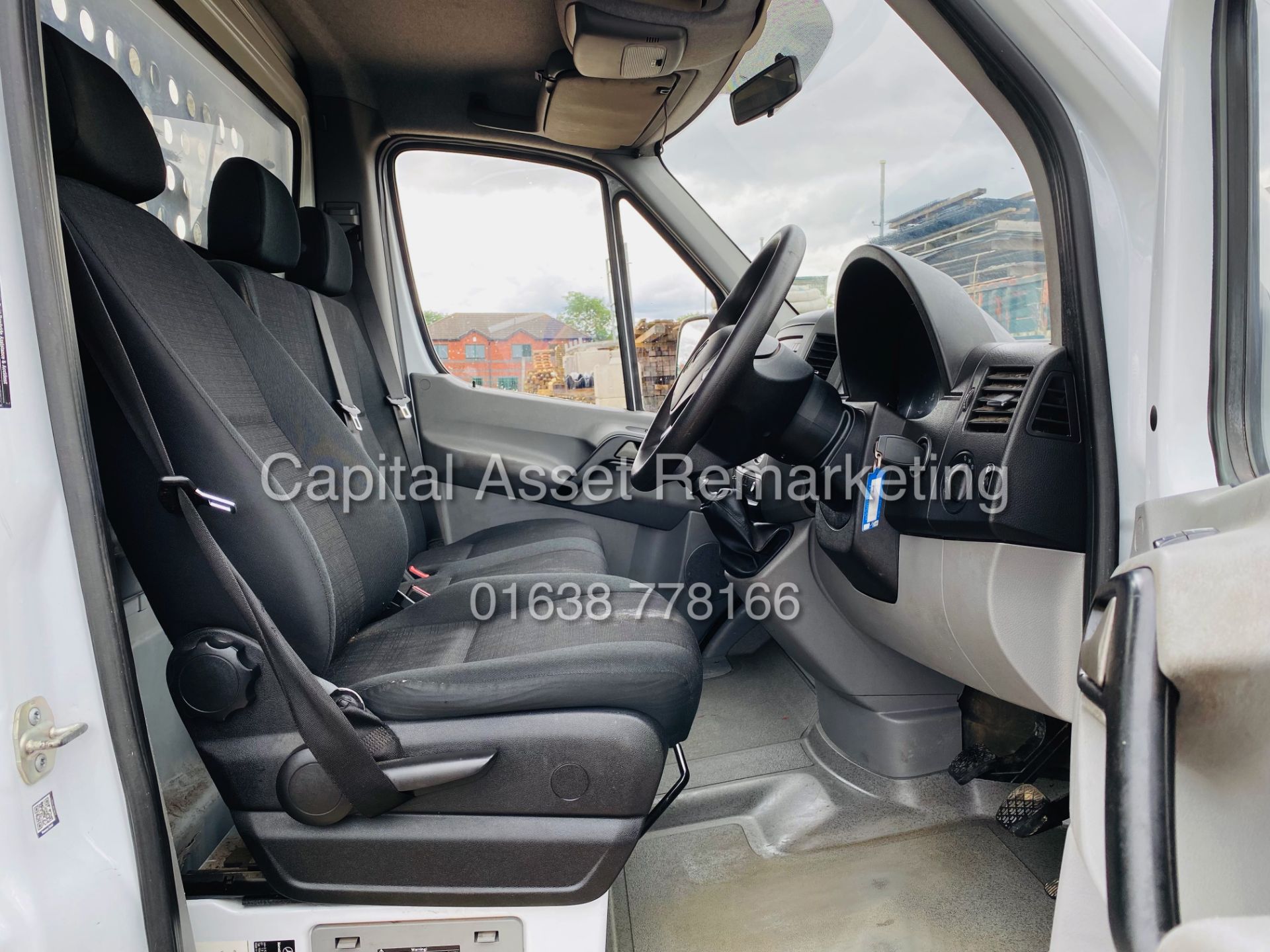 ON SALE MERCEDES SPRINTER 314CDI LWB DROPSIDE(2018 MODEL) 1 OWNER-14 FOOT ALLOY BODY-IDEAL SCAFFOLD - Image 12 of 17