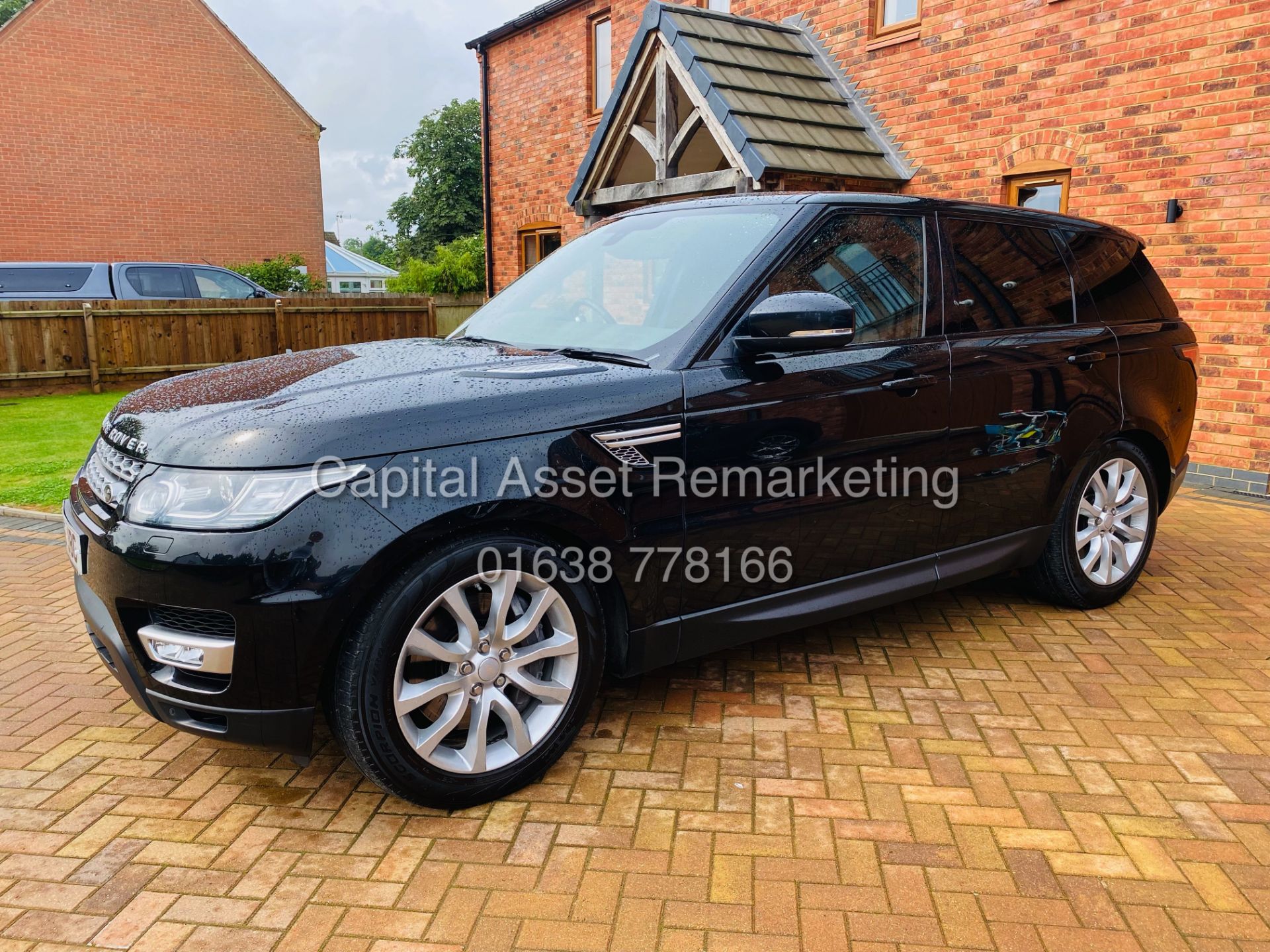 ON SALE RANGE ROVER SPORT "SDV6 3.0" HSE AUTO - "BLACK" 1 OWNER FSH (16 REG) PAN ROOF