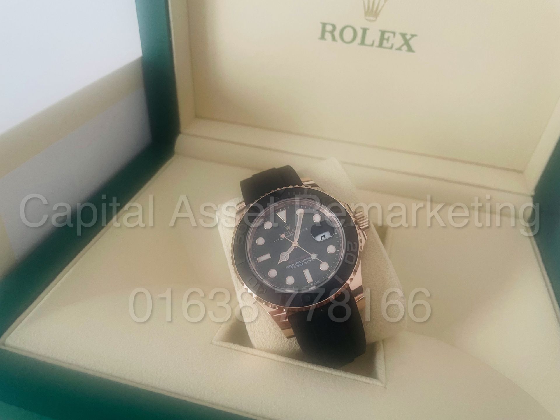 *SOLD* ROLEX YACHT-MASTER 40MM (2021 - NEW / UN-WORN) *18CT EVEROSE GOLD - OYSTER FLEX* - Image 8 of 11