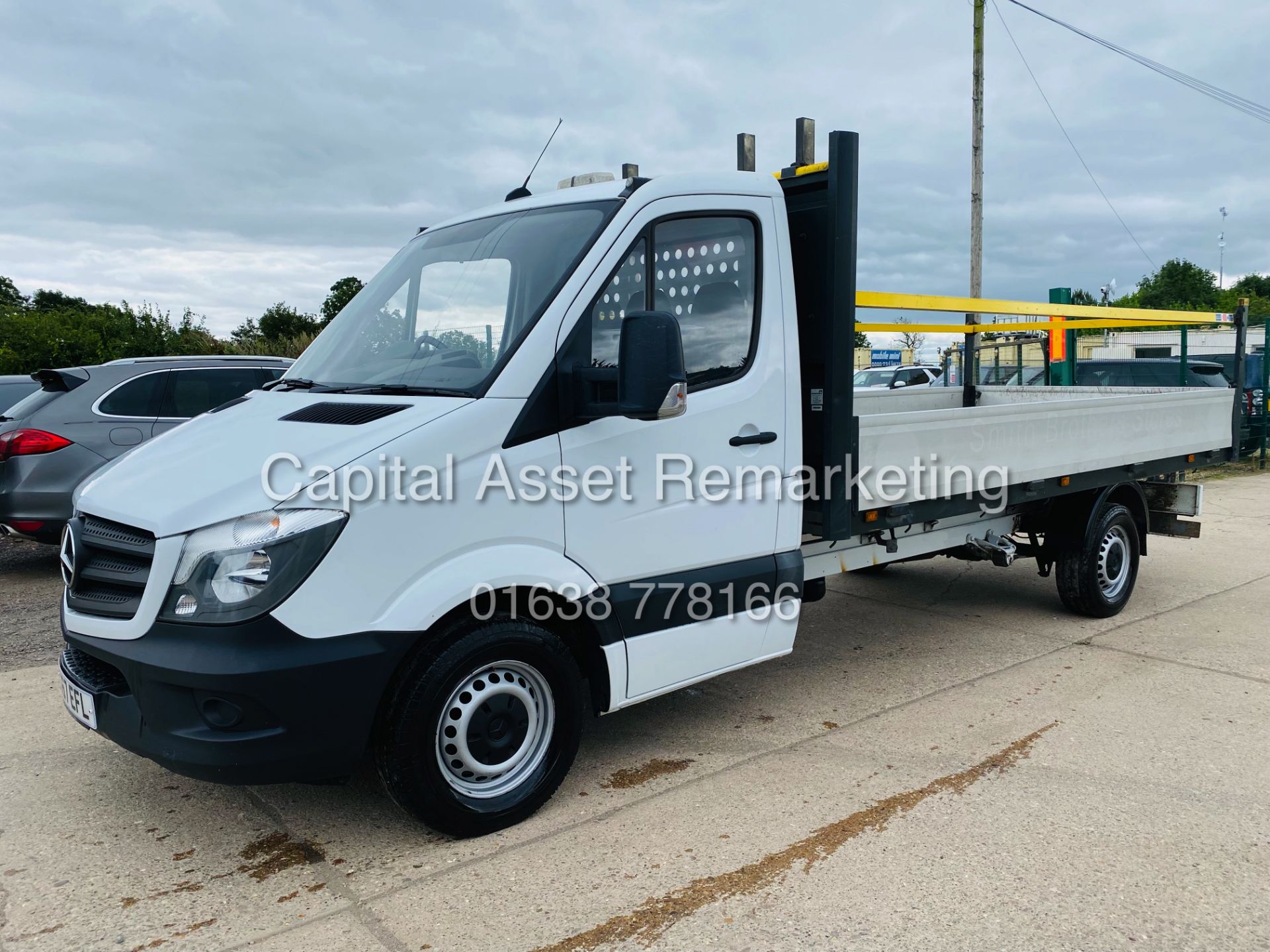 ON SALE MERCEDES SPRINTER 314CDI LWB DROPSIDE(2018 MODEL) 1 OWNER-14 FOOT ALLOY BODY-IDEAL SCAFFOLD - Image 2 of 17