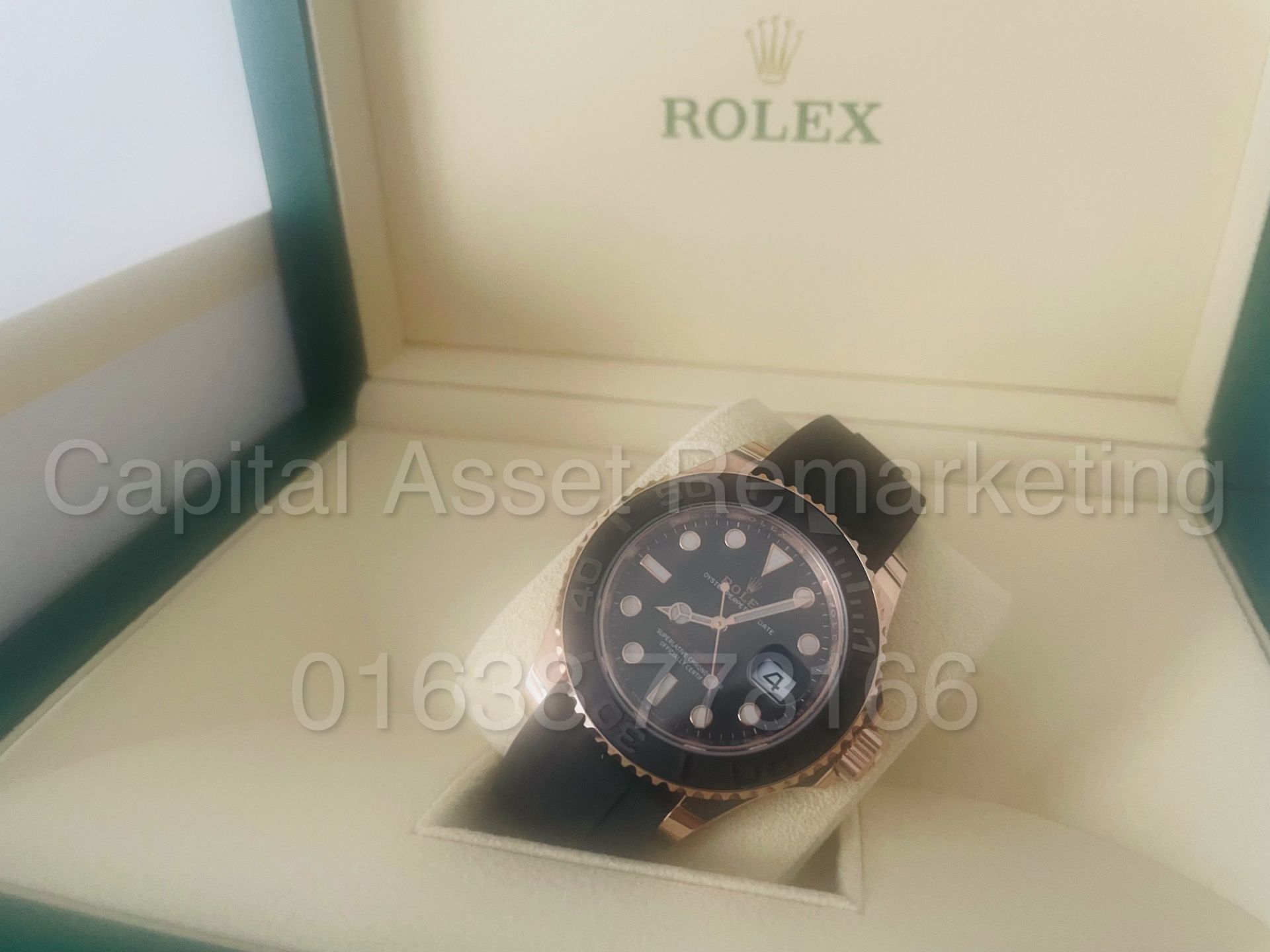 *SOLD* ROLEX YACHT-MASTER 40MM (2021 - NEW / UN-WORN) *18CT EVEROSE GOLD - OYSTER FLEX* - Image 9 of 11