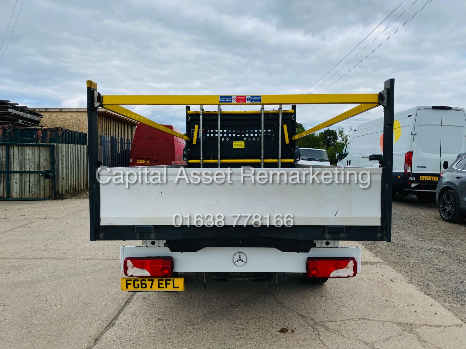 ON SALE MERCEDES SPRINTER 314CDI LWB DROPSIDE(2018 MODEL) 1 OWNER-14 FOOT ALLOY BODY-IDEAL SCAFFOLD - Image 9 of 17