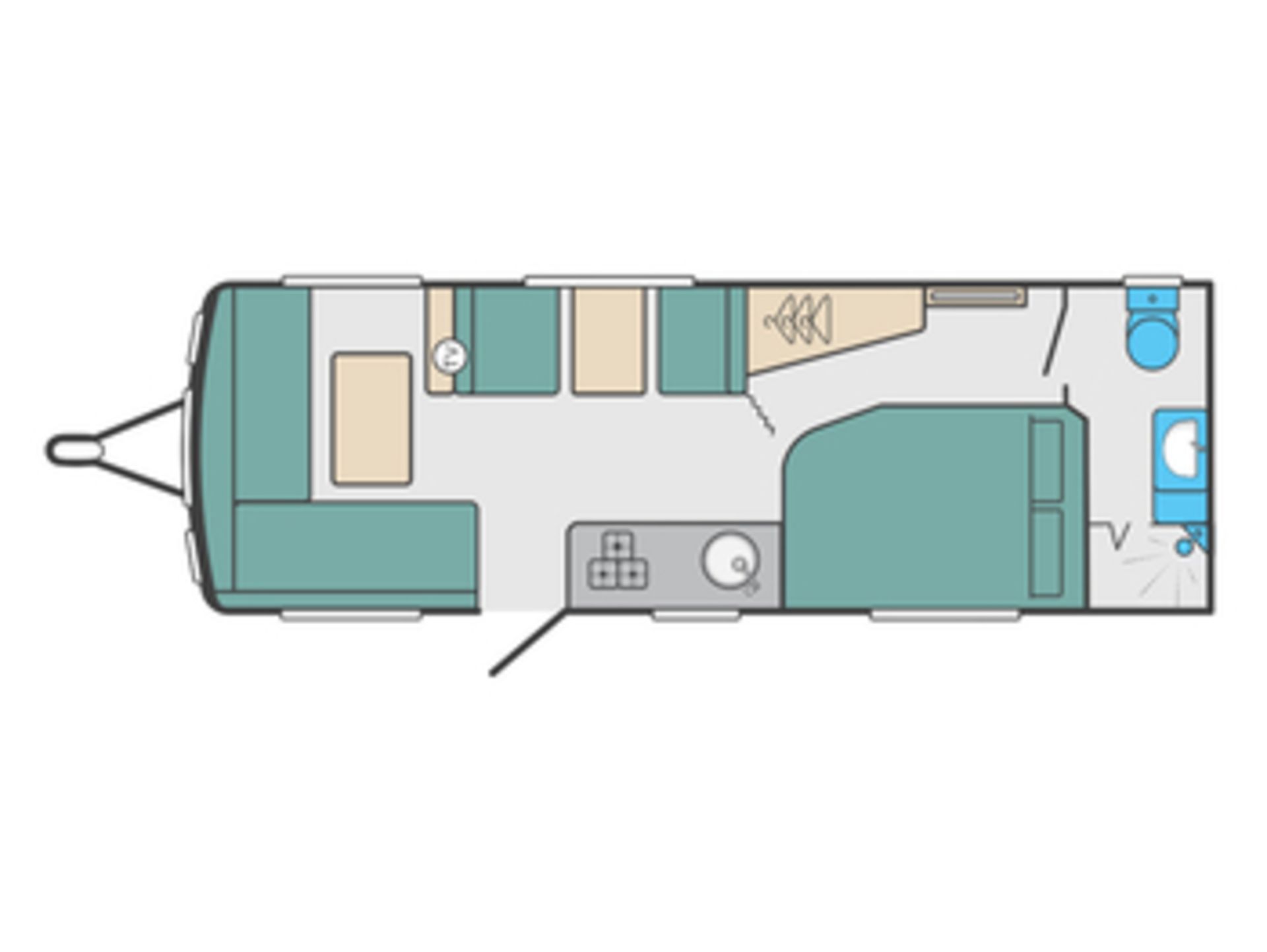 SWIFT AVENTURA EW "SPECIAL EDITION" 6 BERTH - FIXED BED - 2021 NEW/UNUSED - SOLAR PANEL - WOW!!! - Image 11 of 11