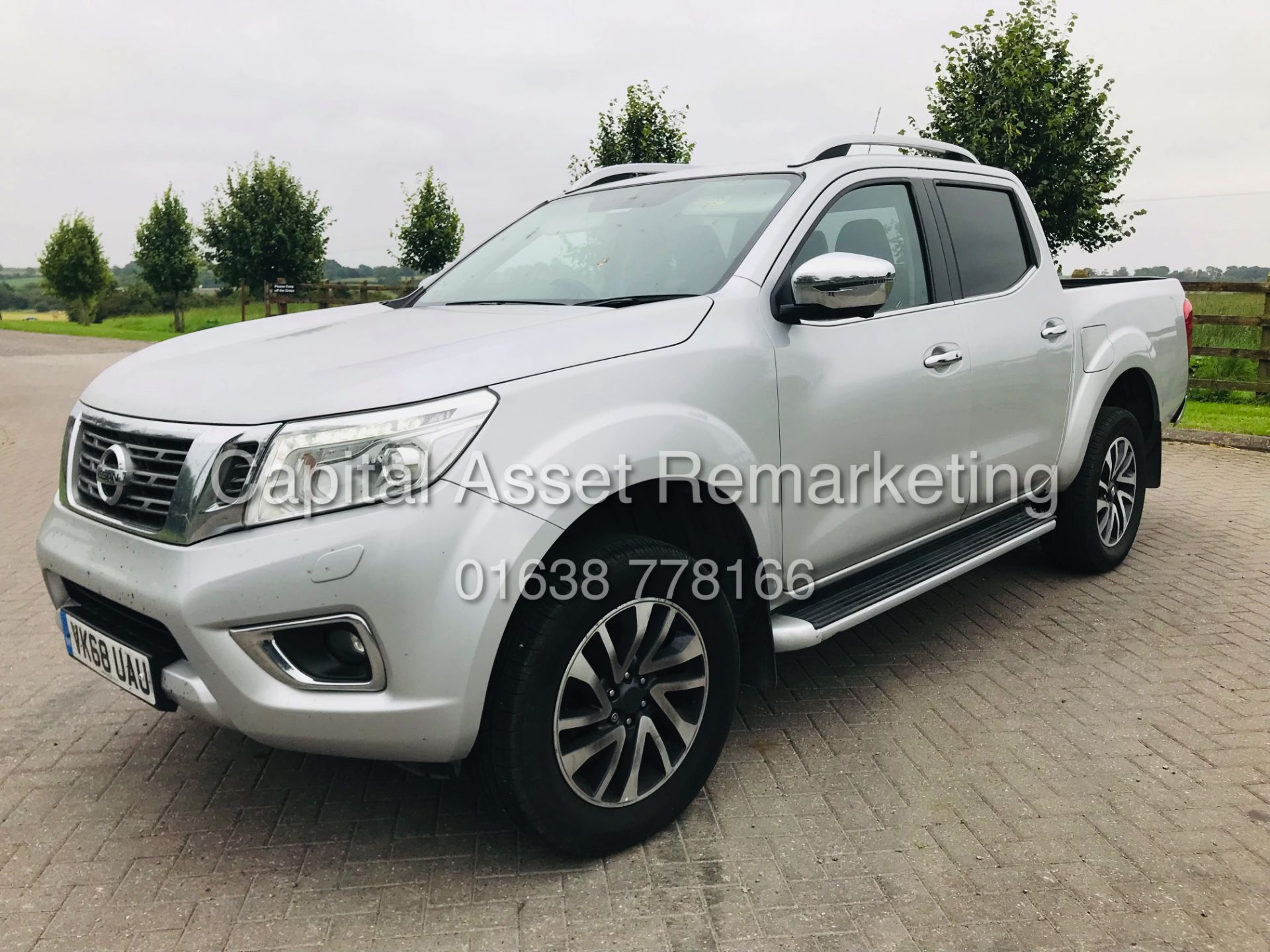 NISSAN NAVARA "TEKNA" AUTO 2.3DCI D/CAB (2019 MODEL) 1 OWNER FSH - ELEC SUNROOF - LEATHER *SAT NAV* - Image 2 of 25