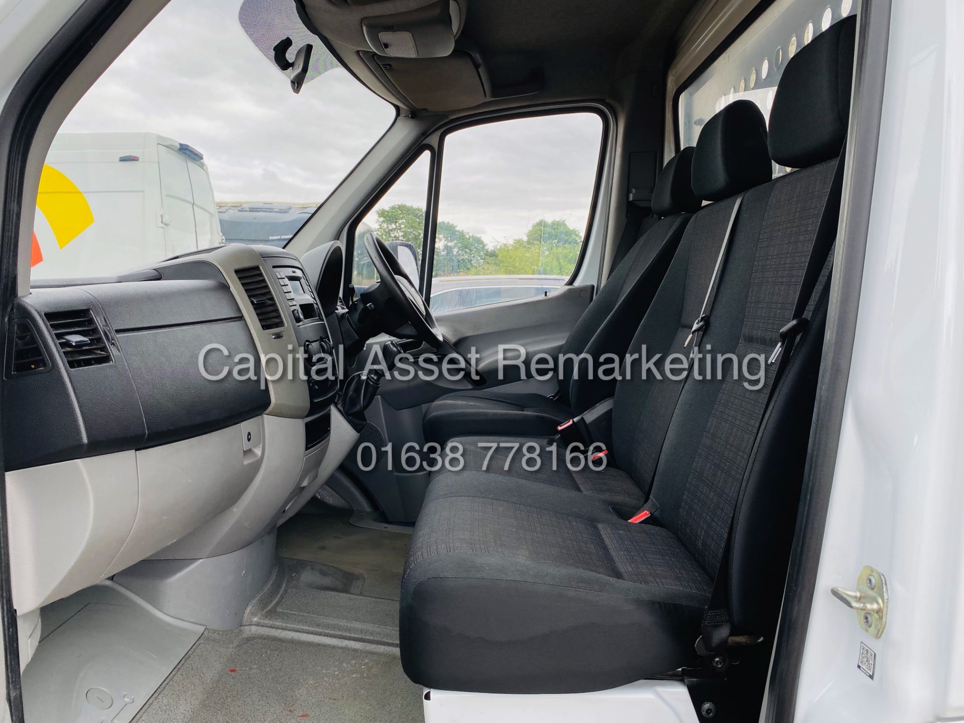 ON SALE MERCEDES SPRINTER 314CDI LWB DROPSIDE(2018 MODEL) 1 OWNER-14 FOOT ALLOY BODY-IDEAL SCAFFOLD - Image 14 of 17