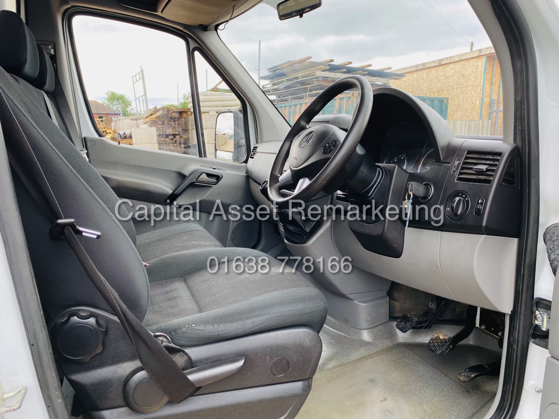 ON SALE MERCEDES SPRINTER 314CDI LWB DROPSIDE(2018 MODEL) 1 OWNER-14 FOOT ALLOY BODY-IDEAL SCAFFOLD - Image 13 of 17