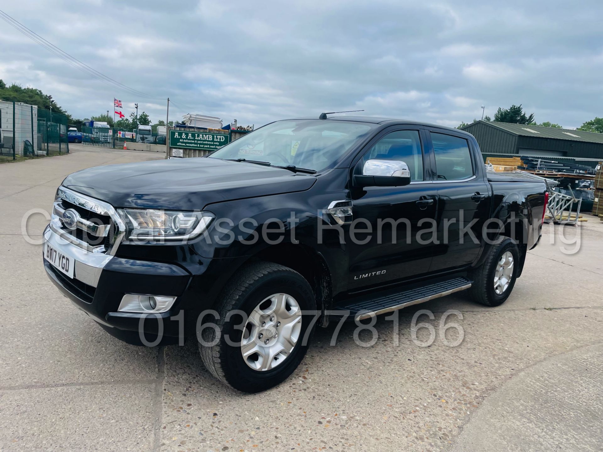 (On Sale) FORD RANGER *LIMITED EDITION* DOUBLE CAB PICK-UP (2017 -EURO 6) 'AUTO - LEATHER' (1 OWNER) - Image 6 of 56