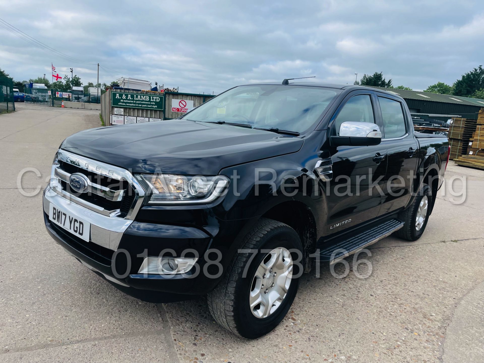 (On Sale) FORD RANGER *LIMITED EDITION* DOUBLE CAB PICK-UP (2017 -EURO 6) 'AUTO - LEATHER' (1 OWNER) - Image 5 of 56