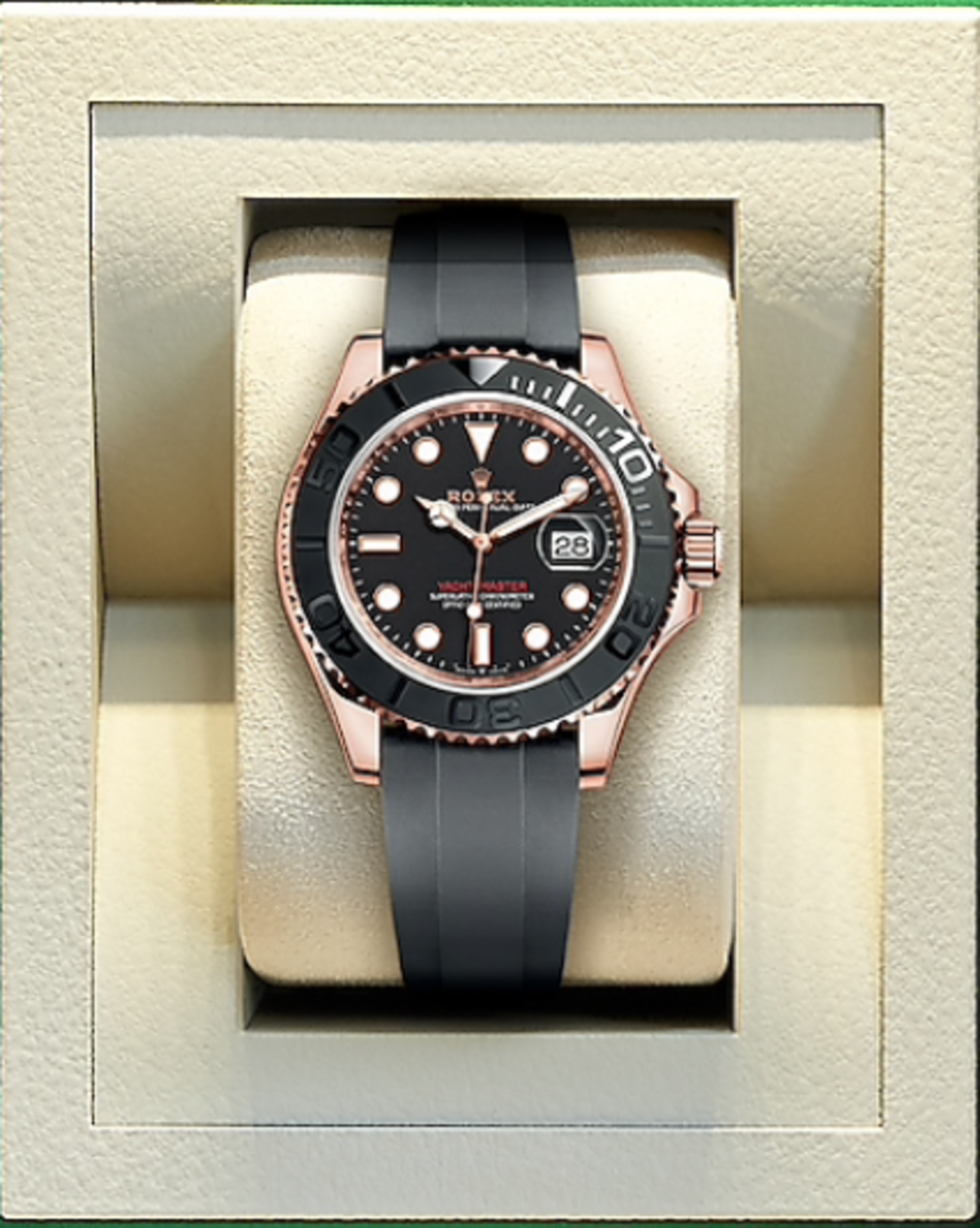 ROLEX YACHT-MASTER 40MM (2021 - NEW / UN-WORN) *18CT EVEROSE GOLD - OYSTER FLEX* (BEAT THE WAIT) - Image 2 of 2