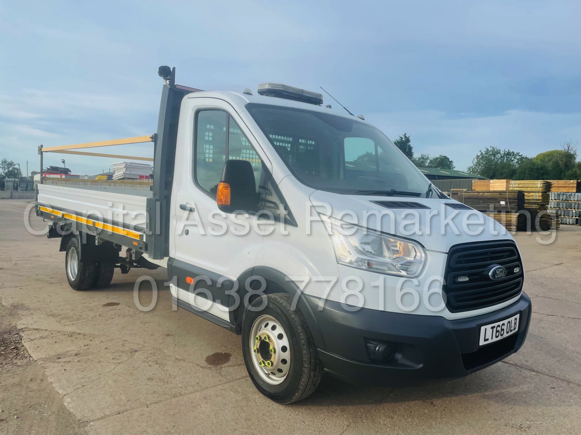 (On Sale) FORD TRANSIT 125 T350 *L4 - XLWB DROPSIDE TRUCK* (2017 - EURO 6) '2.2 TDCI - 6 SPEED' - Image 3 of 40