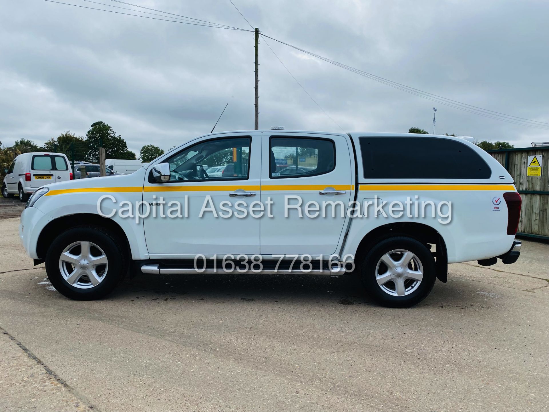 ISUZU D-DAX YUKON (17 REG) 2.5TD D/C PICK UP - 1 OWNER FSH AIR CON - REAR CANOPY - EURO 6 - WOW!!!! - Image 8 of 25