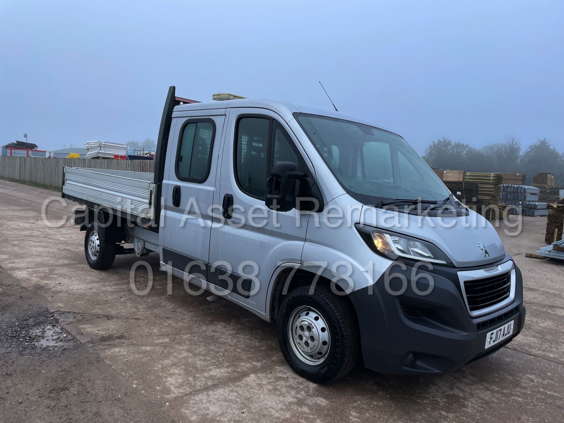 (On Sale) PEUGEOT BOXER *LWB - D/CAB DROPSIDE TRUCK* (2017 - EURO 6) '2.0 BLUE HDI -6 SPEED' *U-LEZ* - Image 12 of 44