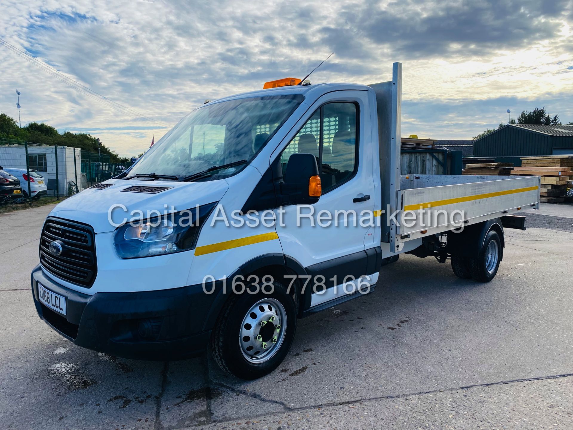 FORD TRANSIT 2.0TDCI"130BHP" ECO-BLUE (2019 MODEL) XLWB TWIN REAR WHEELS - 1 OWNER - Image 6 of 17