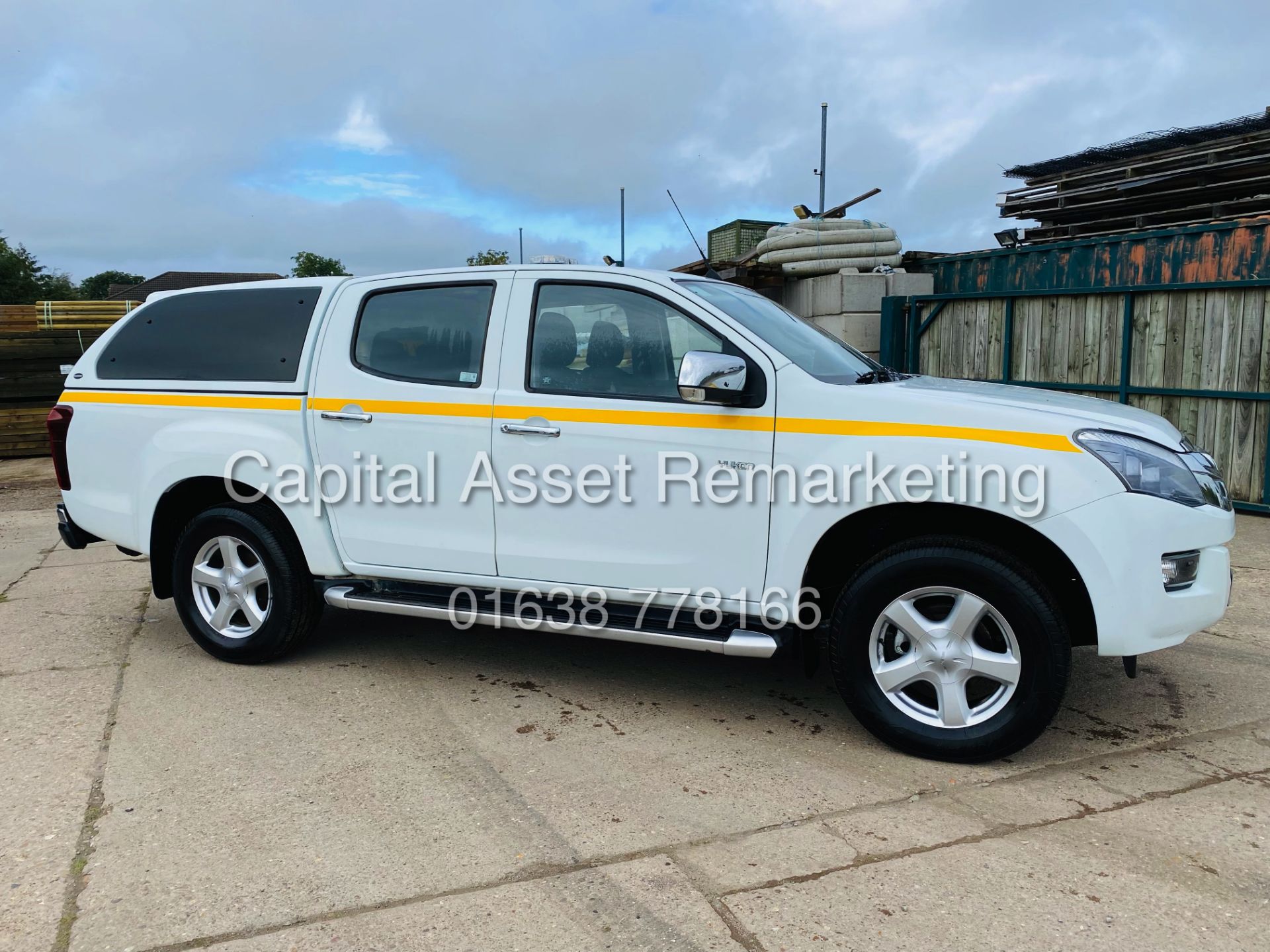 ISUZU D-DAX YUKON (17 REG) 2.5TD D/C PICK UP - 1 OWNER FSH AIR CON - REAR CANOPY - EURO 6 - WOW!!!!