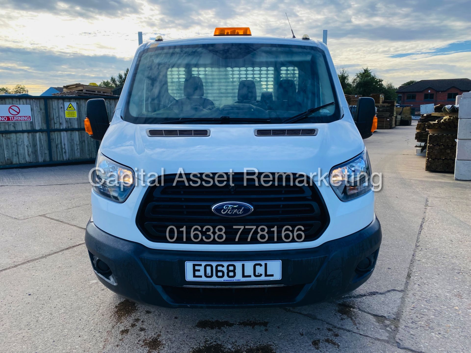 FORD TRANSIT 2.0TDCI"130BHP" ECO-BLUE (2019 MODEL) XLWB TWIN REAR WHEELS - 1 OWNER - Image 4 of 17