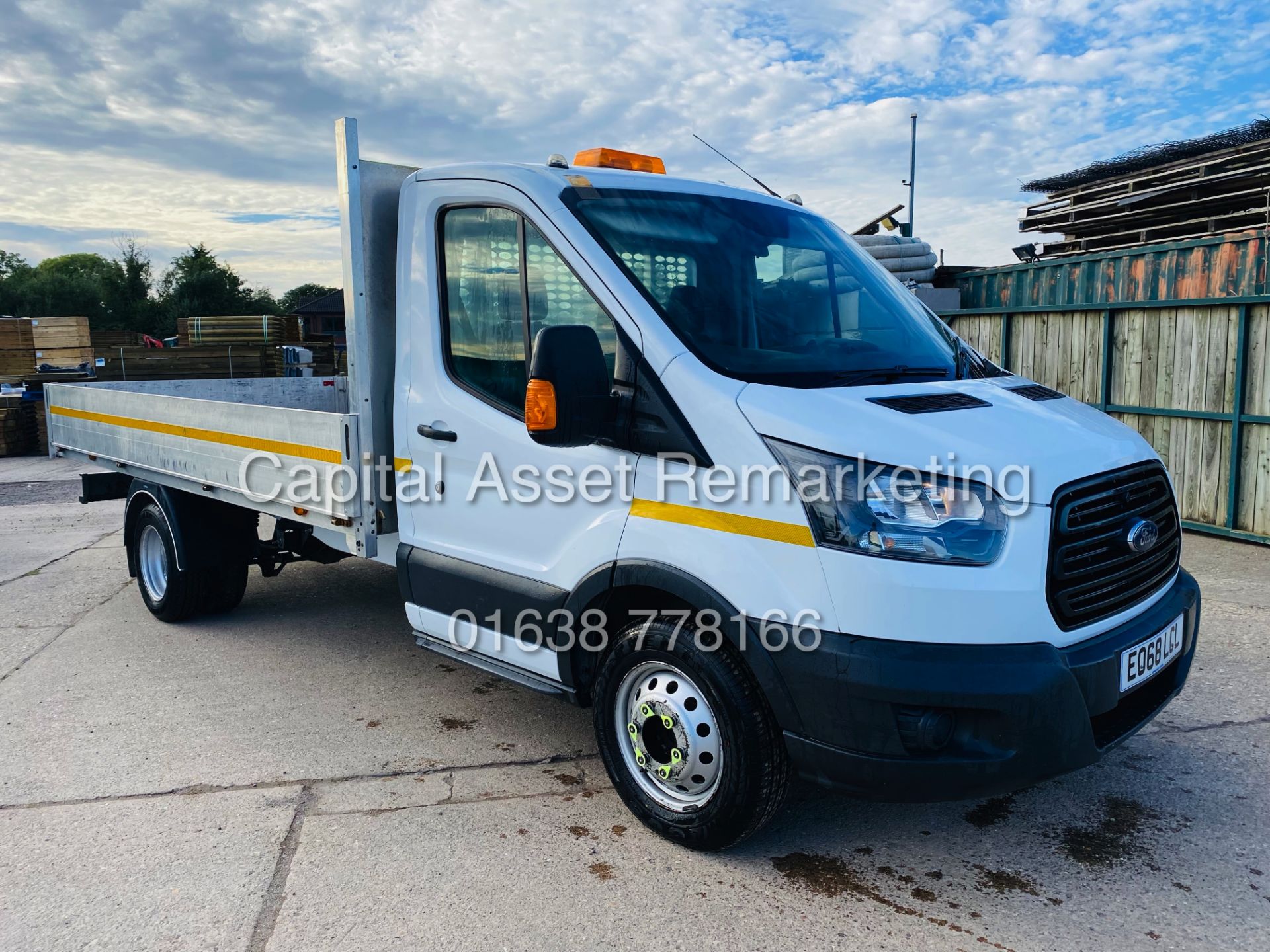 FORD TRANSIT 2.0TDCI"130BHP" ECO-BLUE (2019 MODEL) XLWB TWIN REAR WHEELS - 1 OWNER - Image 3 of 17