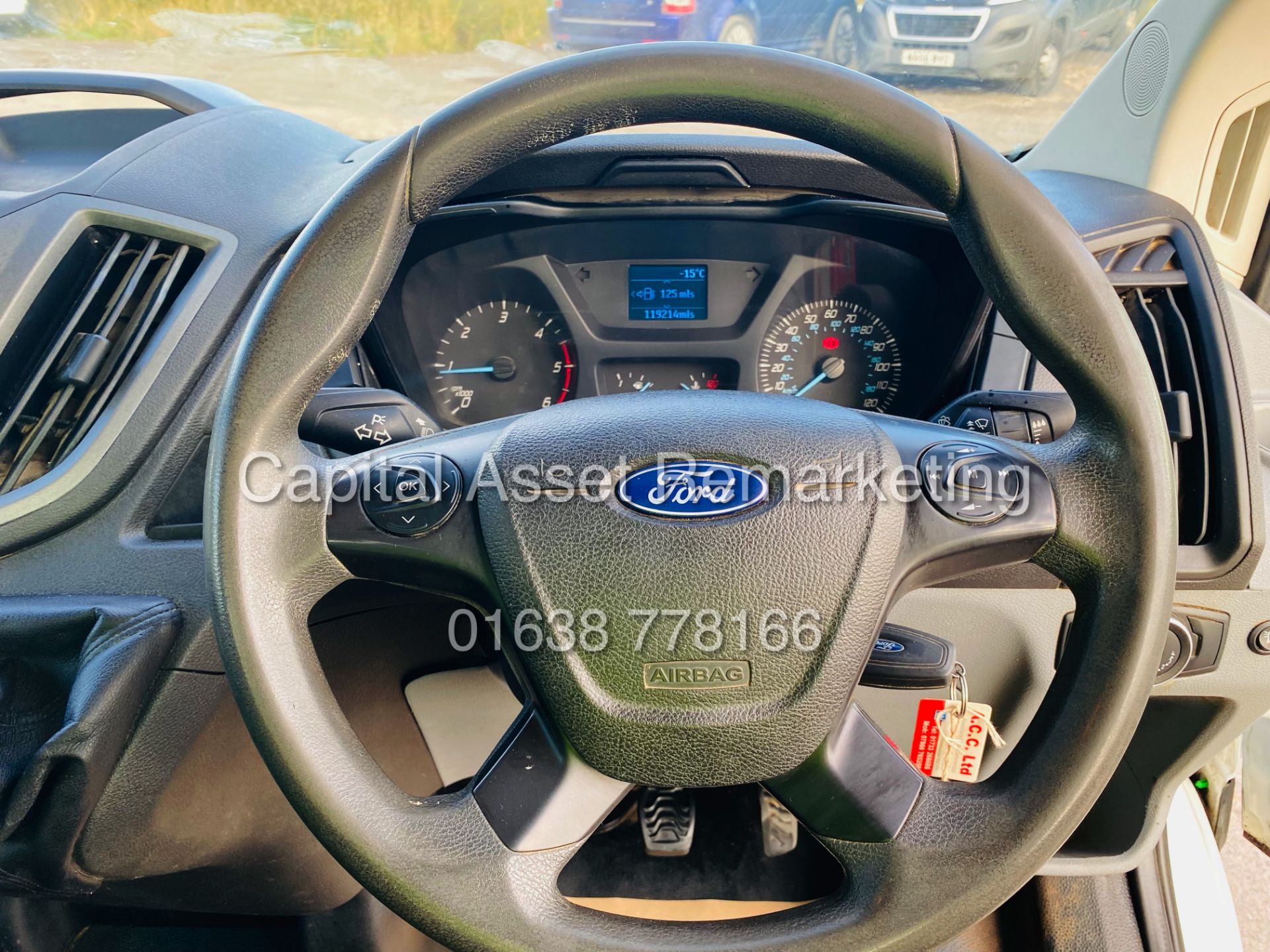 FORD TRANSIT 2.0TDCI"130BHP" ECO-BLUE (2019 MODEL) XLWB TWIN REAR WHEELS - 1 OWNER - Image 15 of 17