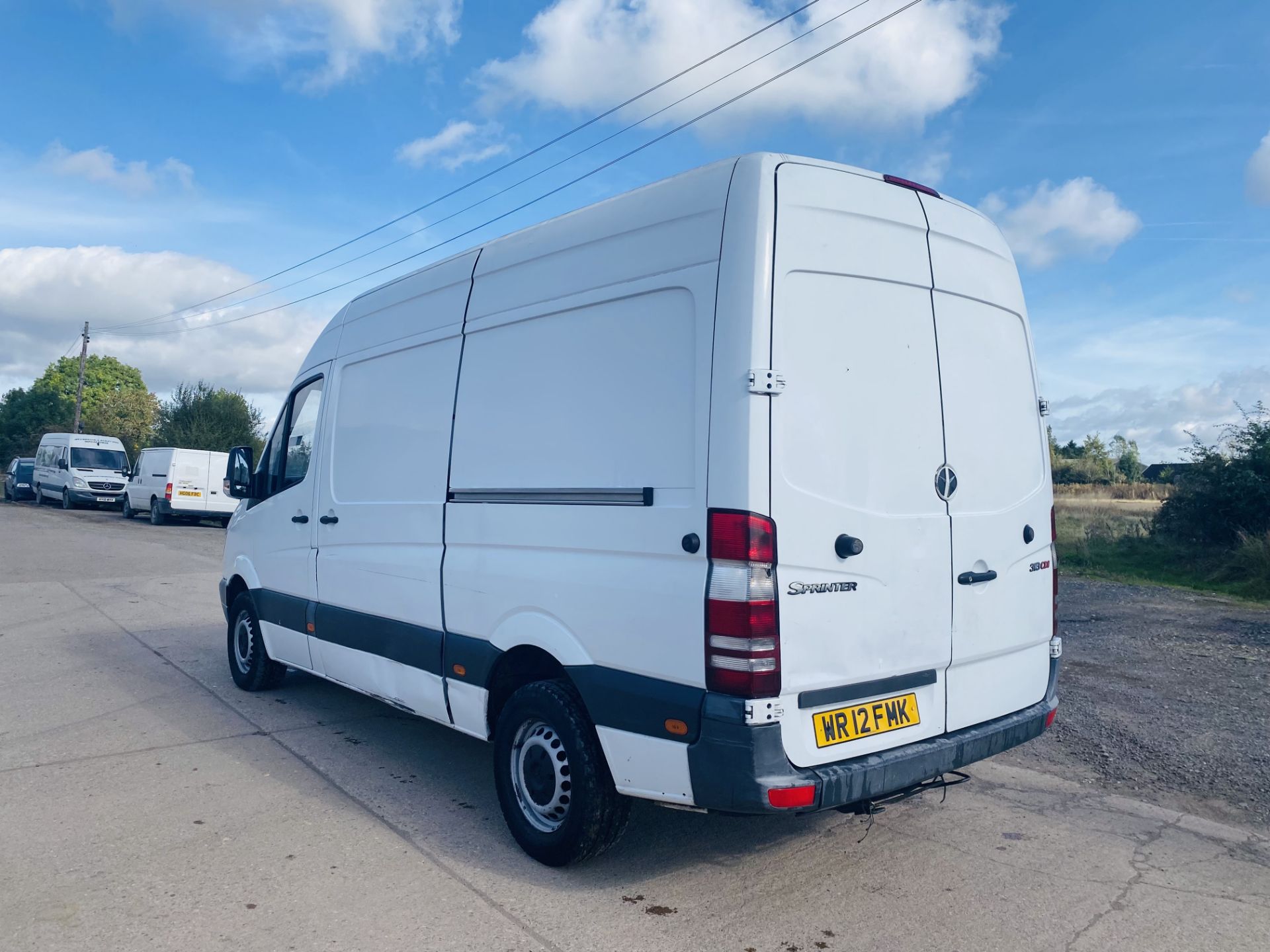 (ON SALE) MERCEDES SPRINTER 313CDI (130) "MWB' HIGH ROOF - 12 REG - SLD - MEDIUM WHEEL BASE - NO VAT - Image 6 of 15