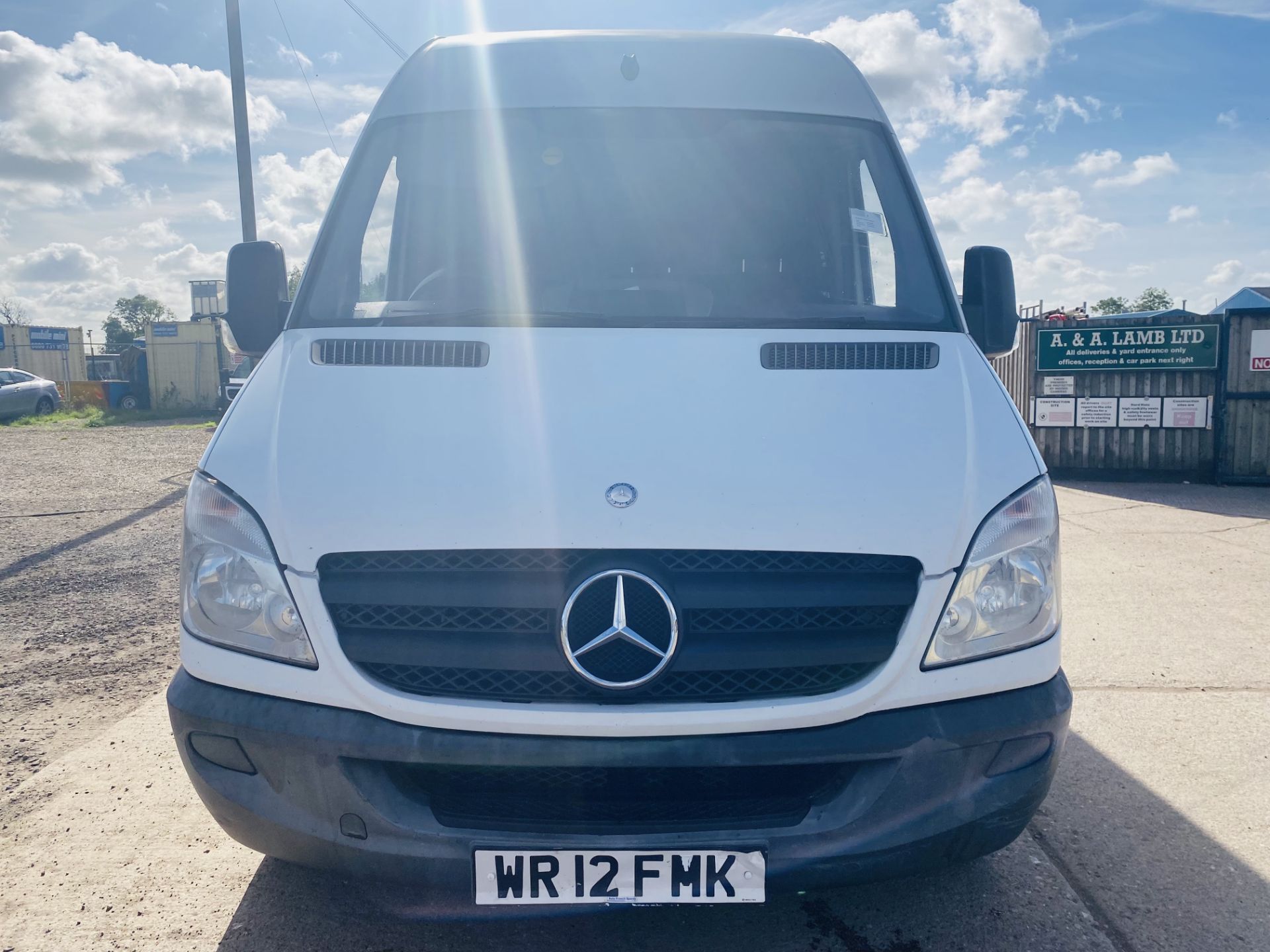 (ON SALE) MERCEDES SPRINTER 313CDI (130) "MWB' HIGH ROOF - 12 REG - SLD - MEDIUM WHEEL BASE - NO VAT - Image 3 of 15