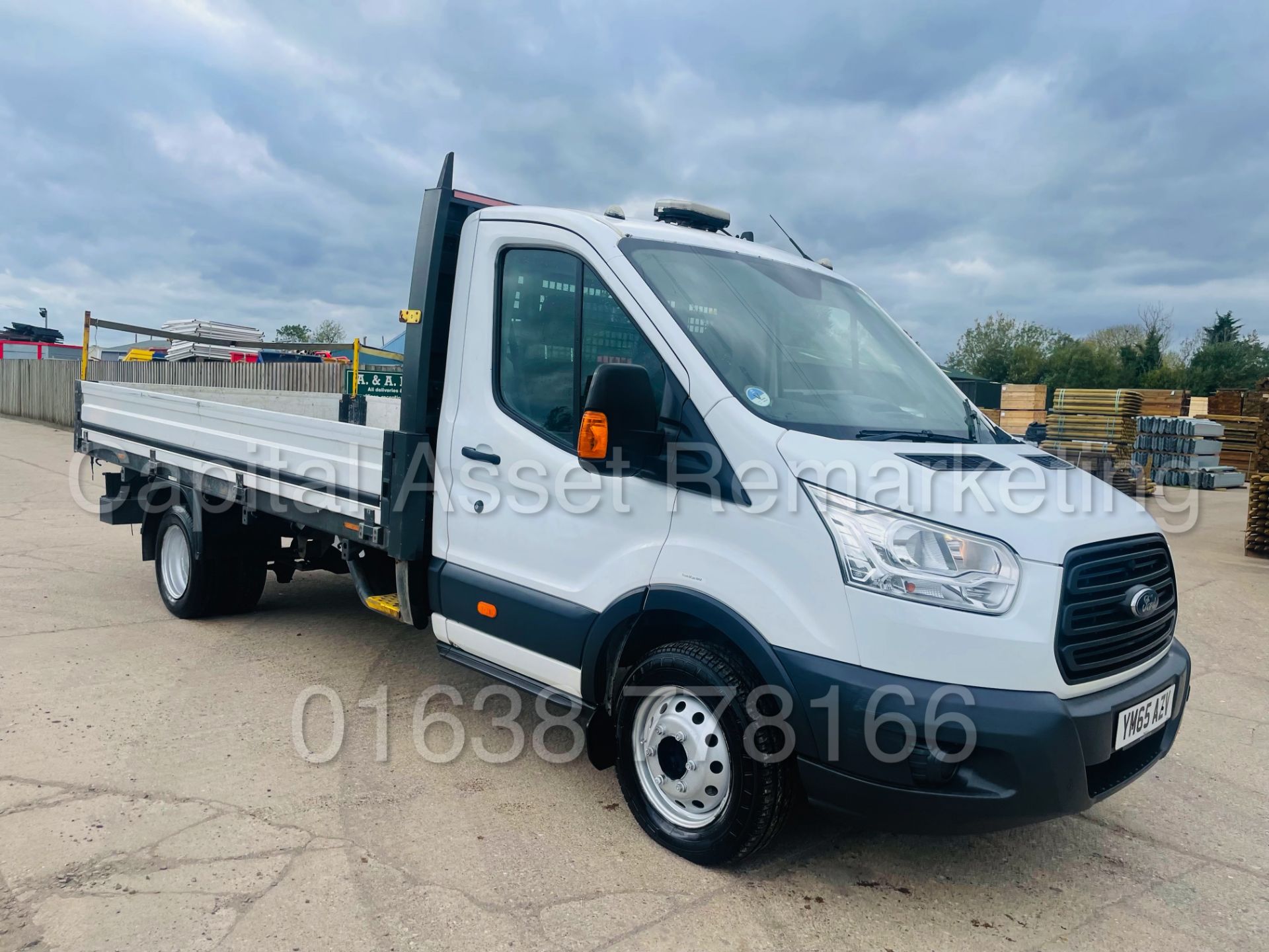 (On Sale) FORD TRANSIT 100 T350 *LWB - DROPSIDE TRUCK* (2016 - NEW MODEL) '2.2 TDCI - 6 SPEED' - Image 3 of 37
