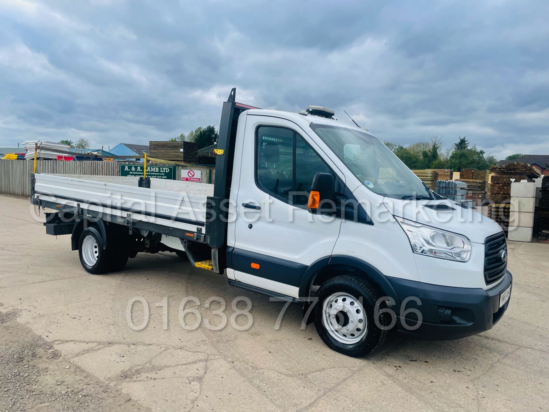 (On Sale) FORD TRANSIT 100 T350 *LWB - DROPSIDE TRUCK* (2016 - NEW MODEL) '2.2 TDCI - 6 SPEED' - Image 2 of 37