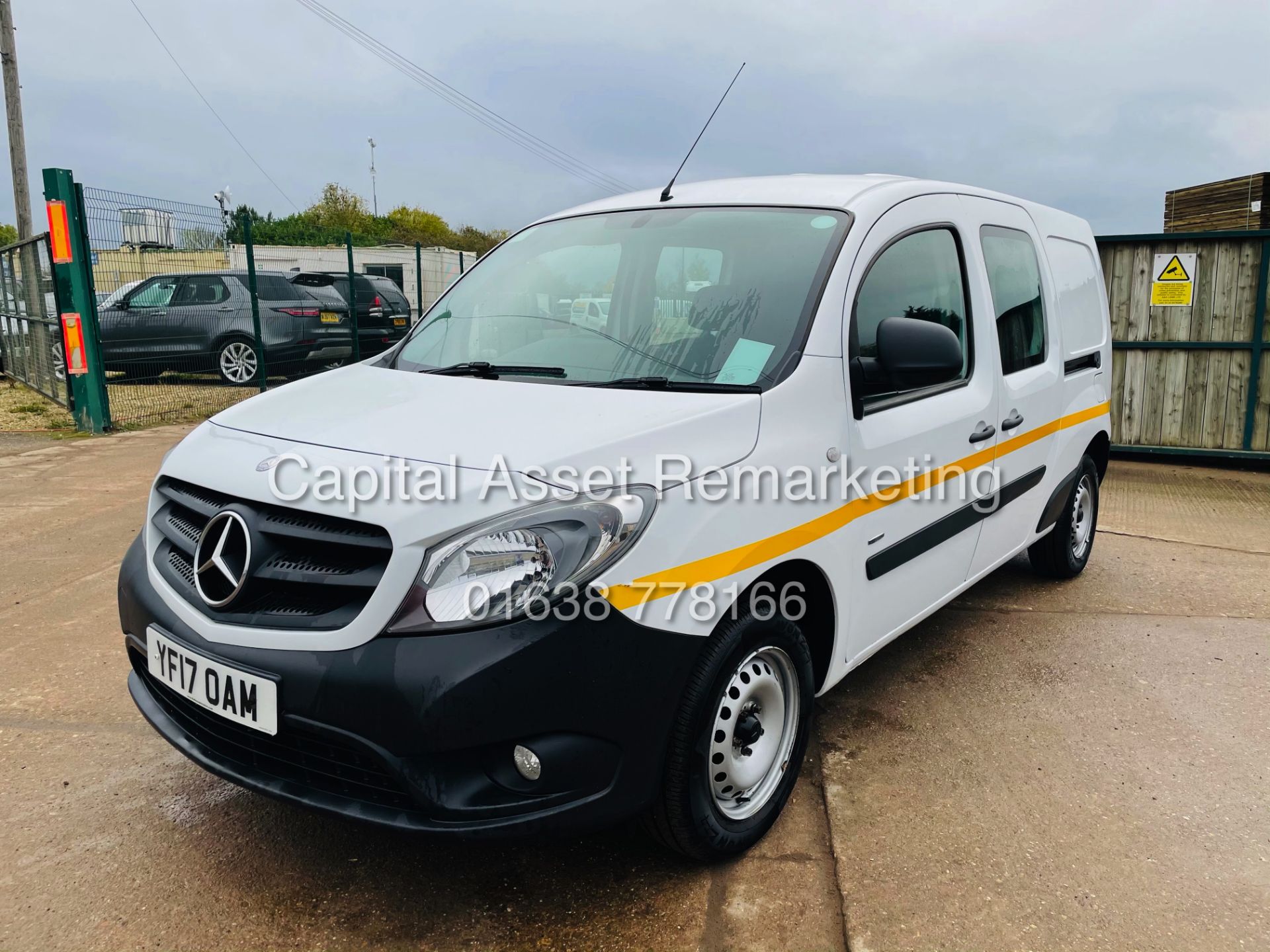 MERCEDES CITAN CDI XLWB DUALINER / CREW VAN (17 REG) 1 OWNER FSH *EURO 6* 5 SEATER - CRUISE - Image 4 of 24