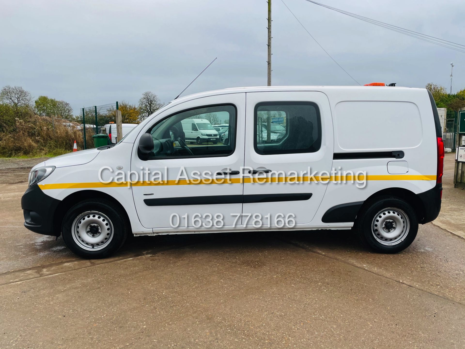 MERCEDES CITAN CDI XLWB DUALINER / CREW VAN (17 REG) 1 OWNER FSH *EURO 6* 5 SEATER - CRUISE - Image 7 of 24