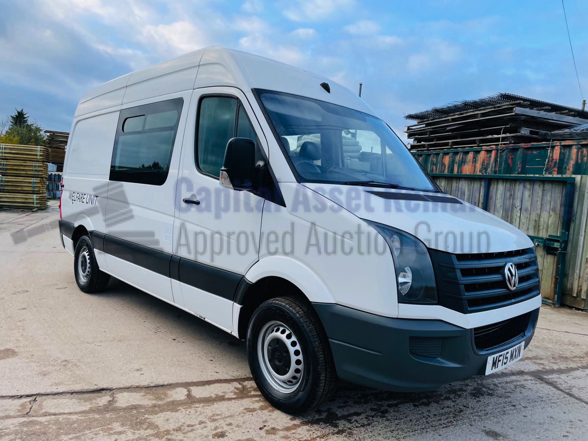 (On Sale) VOLKSWAGEN CRAFTER *MWB HI-ROOF - WELFARE UNIT* (2015) '2.0 TDI - 6 SPEED' *W/C & HEATER* - Image 3 of 51