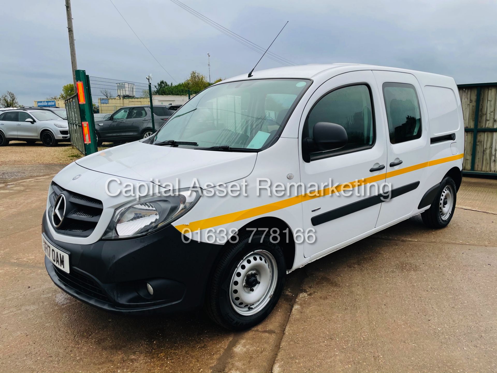 MERCEDES CITAN CDI XLWB DUALINER / CREW VAN (17 REG) 1 OWNER FSH *EURO 6* 5 SEATER - CRUISE - Image 5 of 24