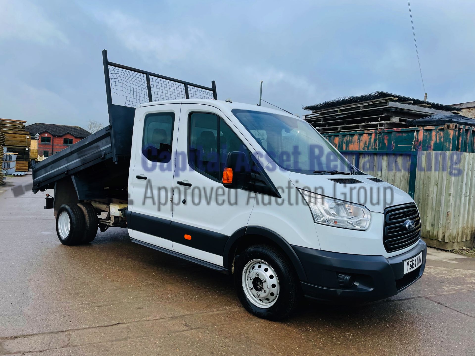 FORD TRANSIT *7 SEATER - DOUBLE CAB TIPPER* (2015) '2.2 TDCI - 125 BHP - 6 SPEED' (3500 KG) - Image 5 of 48