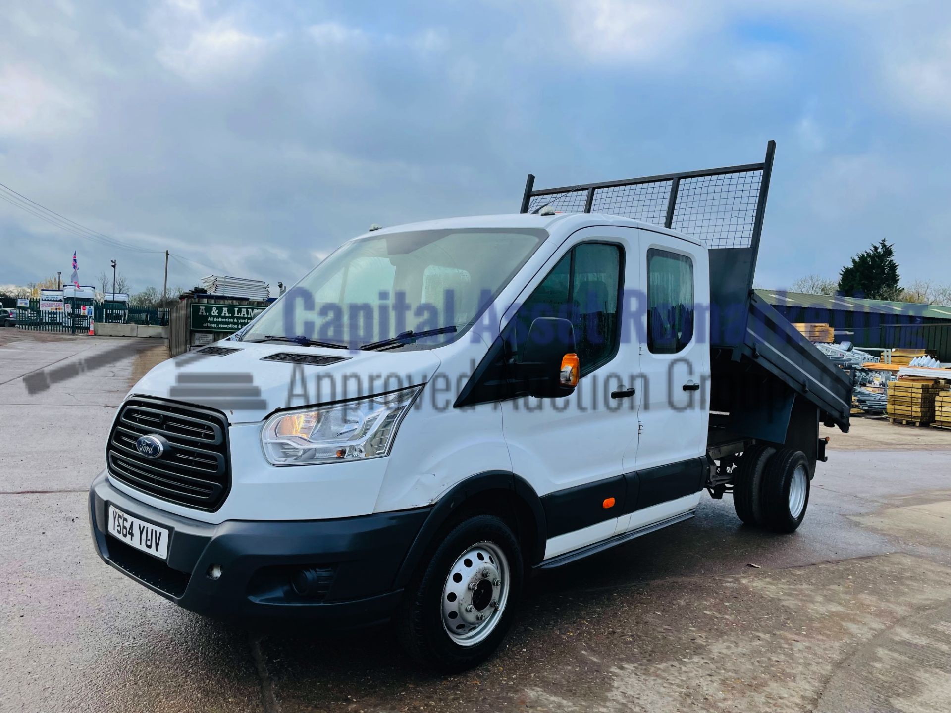 FORD TRANSIT *7 SEATER - DOUBLE CAB TIPPER* (2015) '2.2 TDCI - 125 BHP - 6 SPEED' (3500 KG) - Image 8 of 48