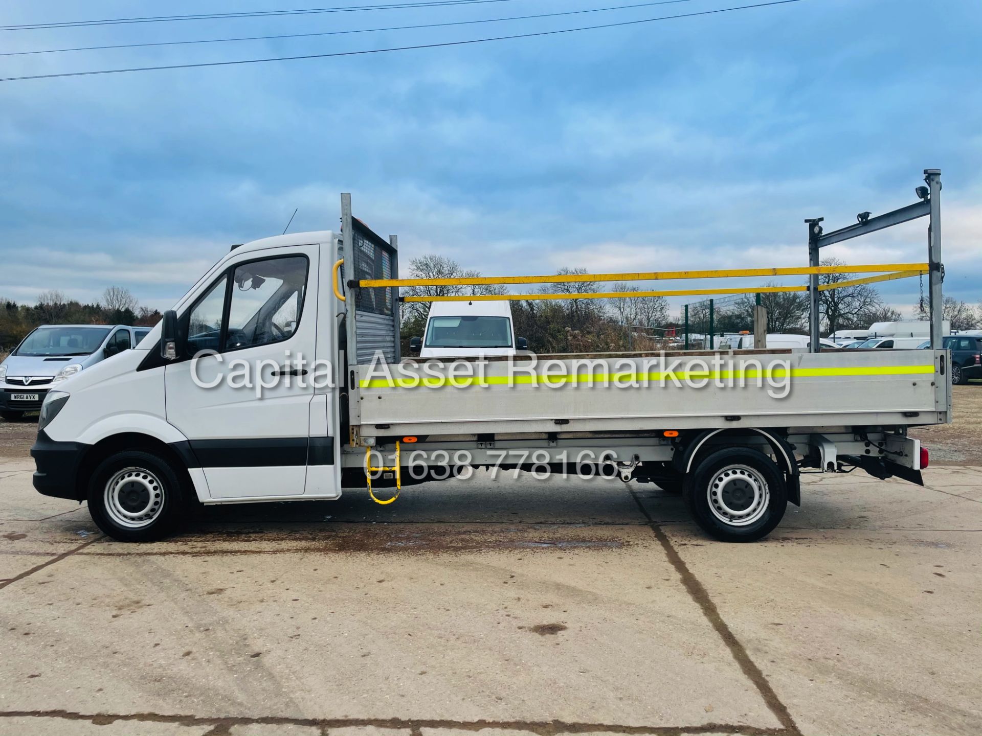 ON SALE MERCEDES SPRINTER 314CDI "BLUETEC" LWB DROPSIDE (2018 MODEL) SERVICE HISTORY *EURO 6 / - Image 6 of 20