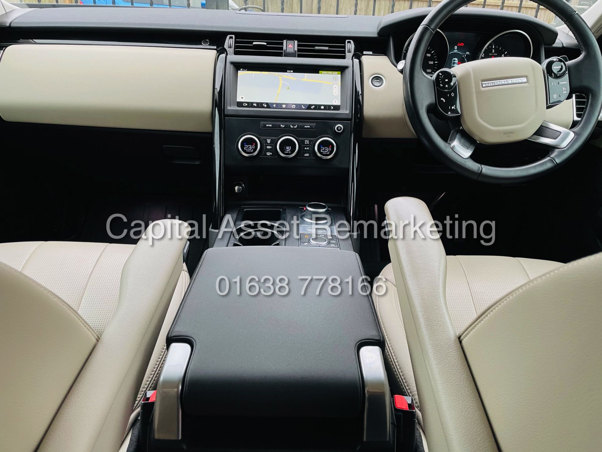 LAND ROVER DISCOVERY SE AUTO "SE" 7 SEATER (19 REG) LEATHER - SAT NAV -FSH -ELEC EVERYTHING (NO VAT) - Image 16 of 38