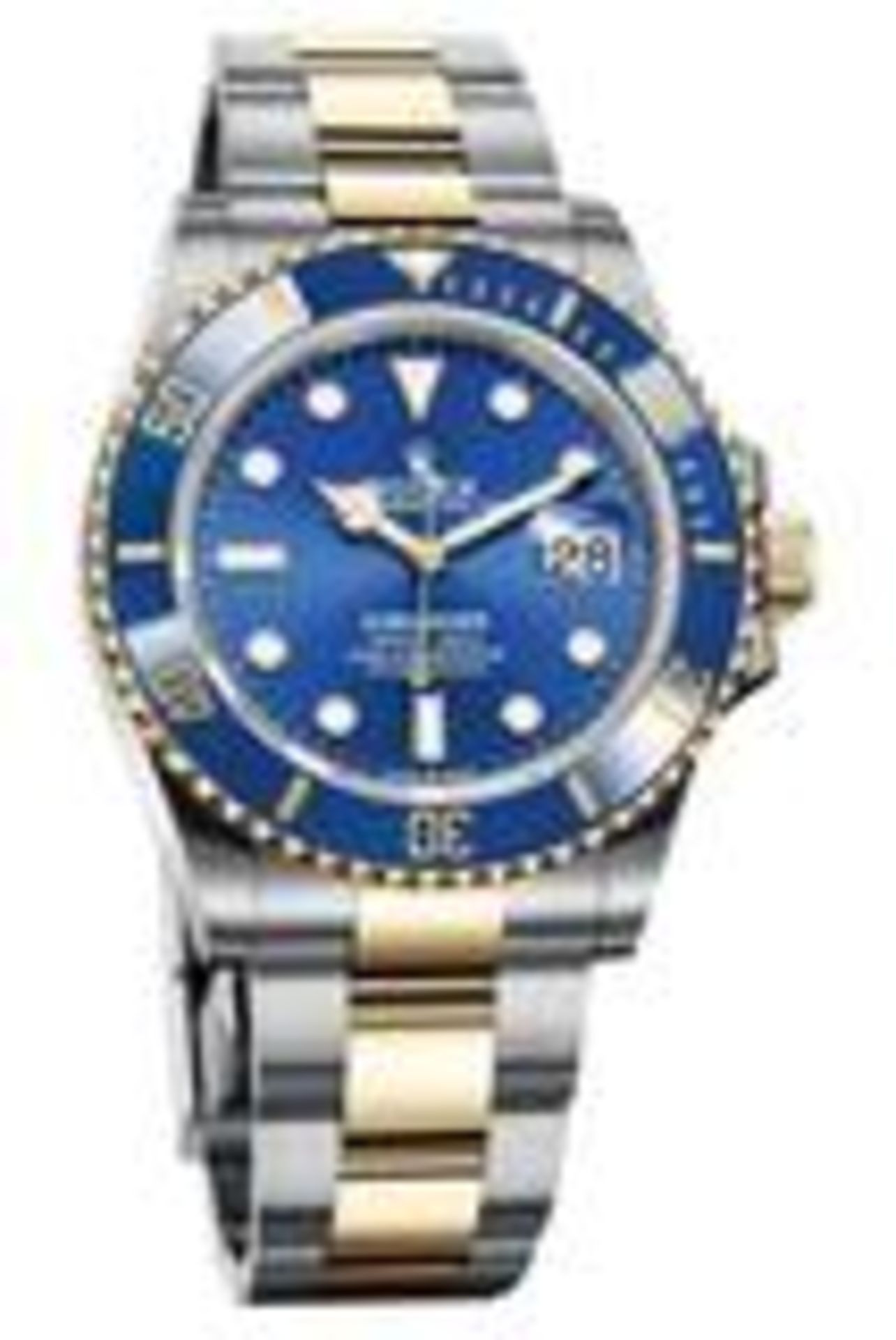 ROLEX SUBMARINER 41mm "OYSTERSTEEL & YELLOW GOLD" (2021) BLUE DIAL & BEZEL - COMPLETE SET (NO VAT) - Image 2 of 4