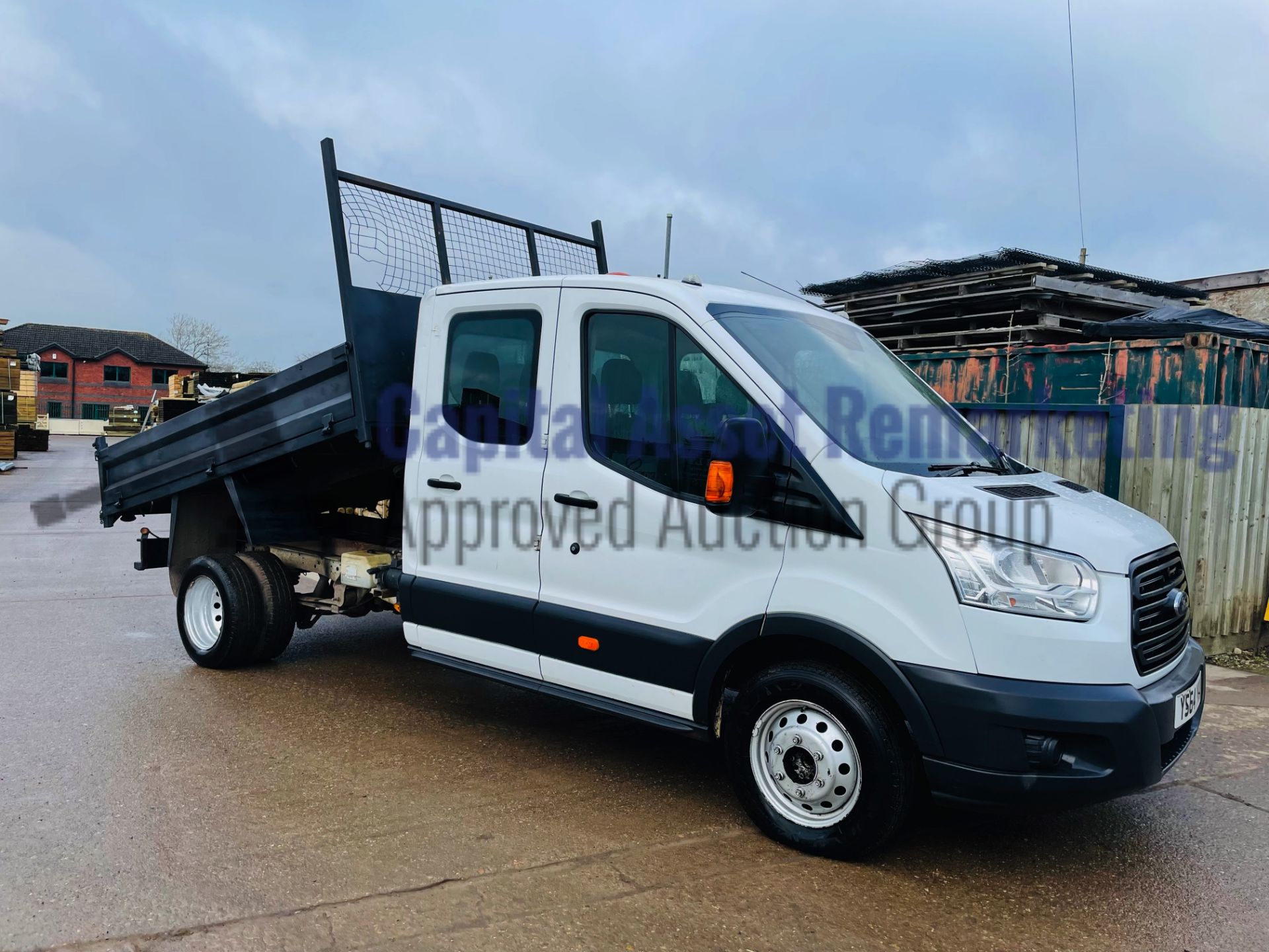 (On Sale) FORD TRANSIT *7 SEATER - DOUBLE CAB TIPPER* (2015) '2.2 TDCI -125 BHP - 6 SPEED' (3500 KG)