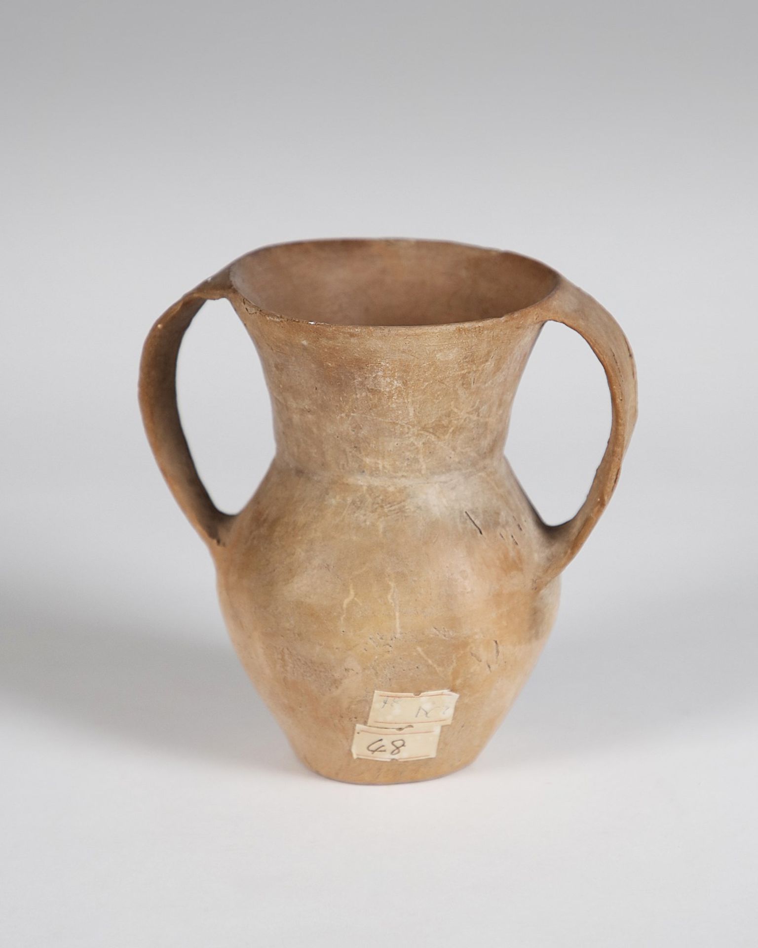 Arte Cinese Biconical amphora in burnished earthenware China, Qijia Culture, Neolithic Period, 2200 - Bild 2 aus 2